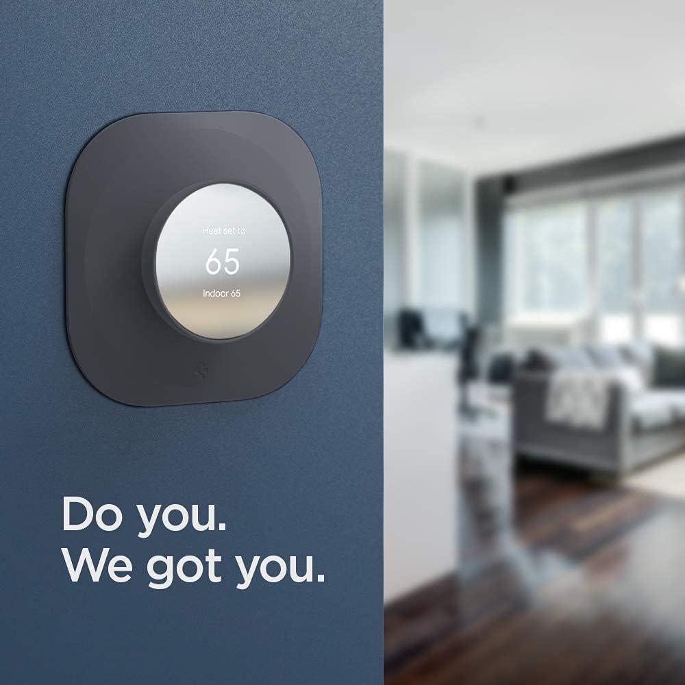 Placa de Pared Spigen para Termostato Google Nest - Gris Carbón