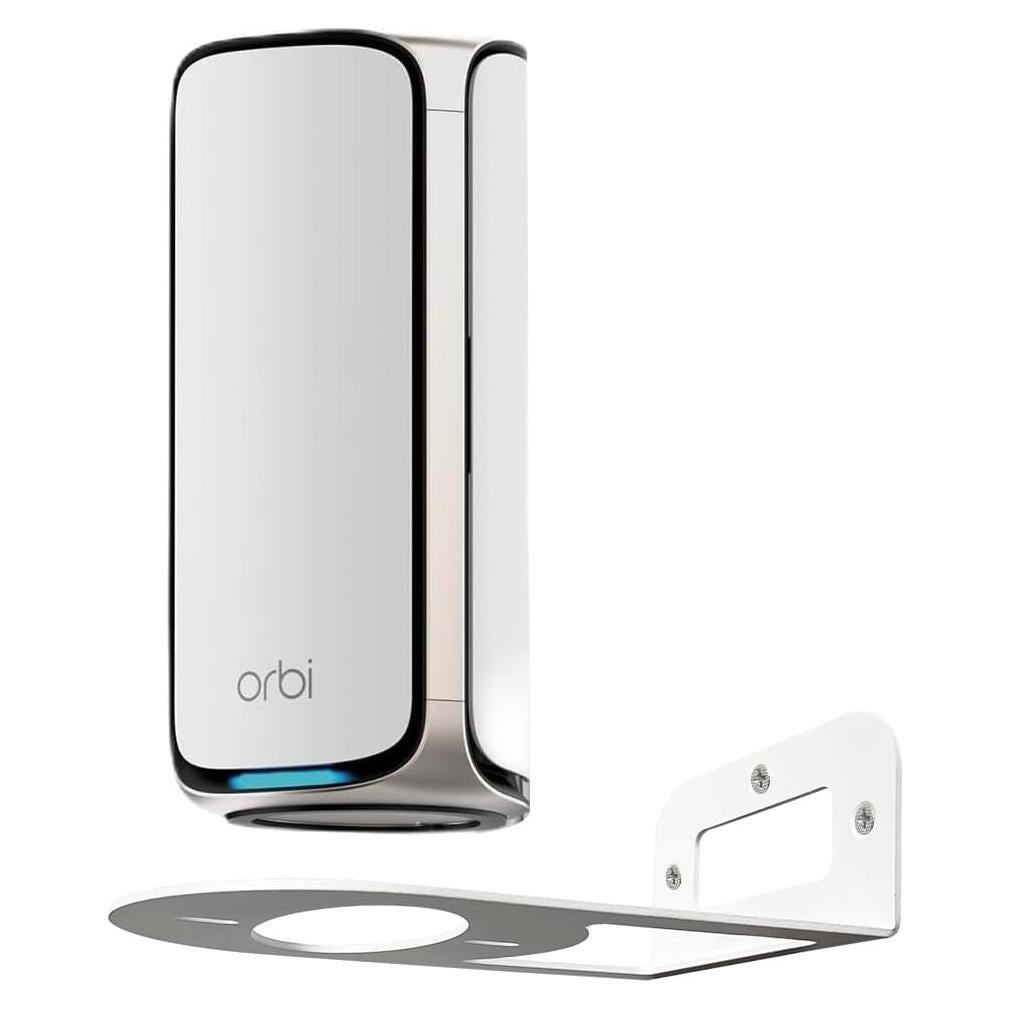Soporte de Montaje en Pared Orbi WiFi 7 Lolitech con Organizador
