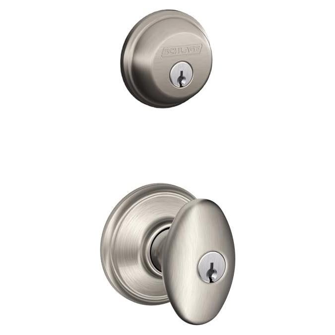 Cerradura de Entrada Schlage FB50NVSIE619 Níquel Satinado