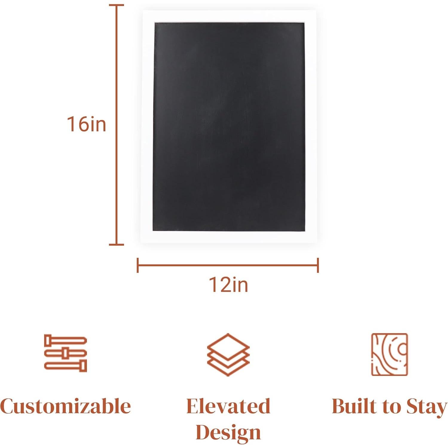 Tablero de Letras Magnético Stiles 40.6x30.5cm Negro