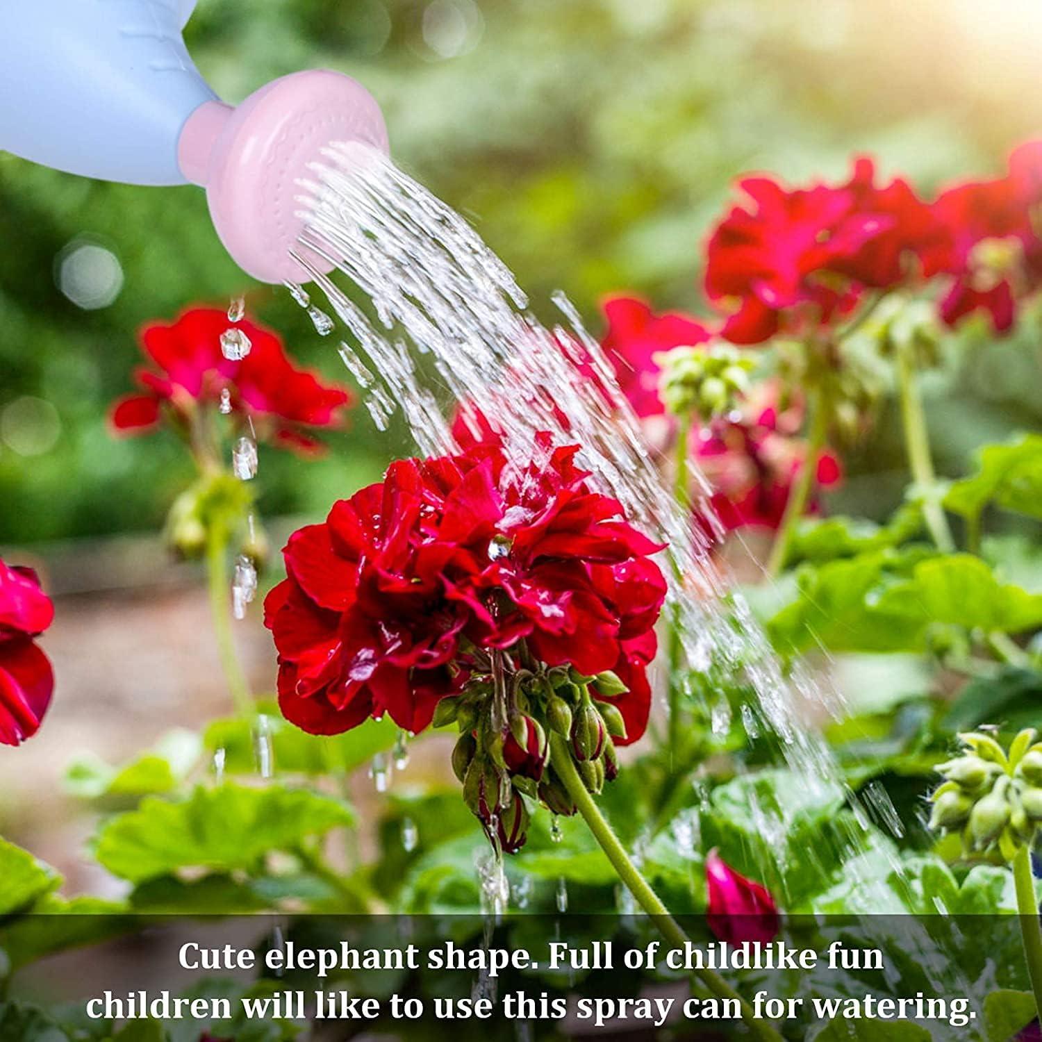 Regadera Plástica 1.5L LOYUYU Elefante Azul Rosa