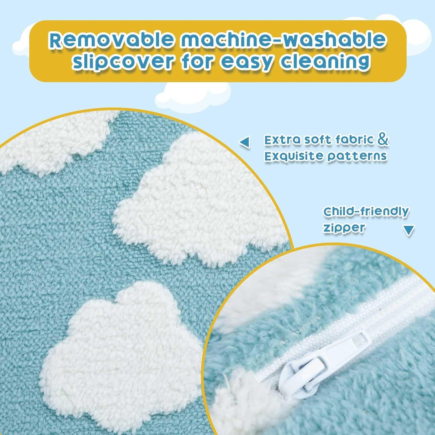 Silla de Espuma Ultra Suave ALIMORDEN para Niños Azul