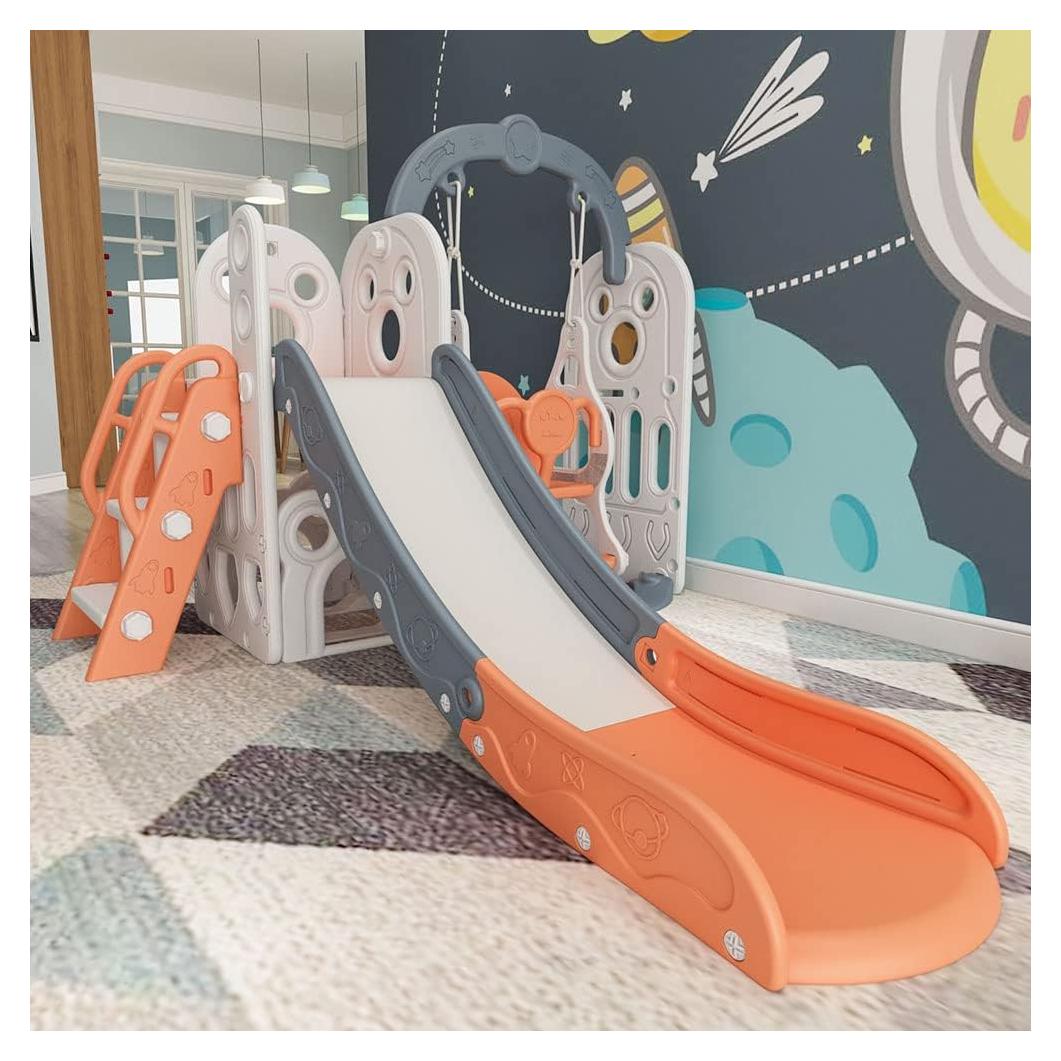 Tobogán Plegable para Niños Monle 179.4x144.8cm Rojo