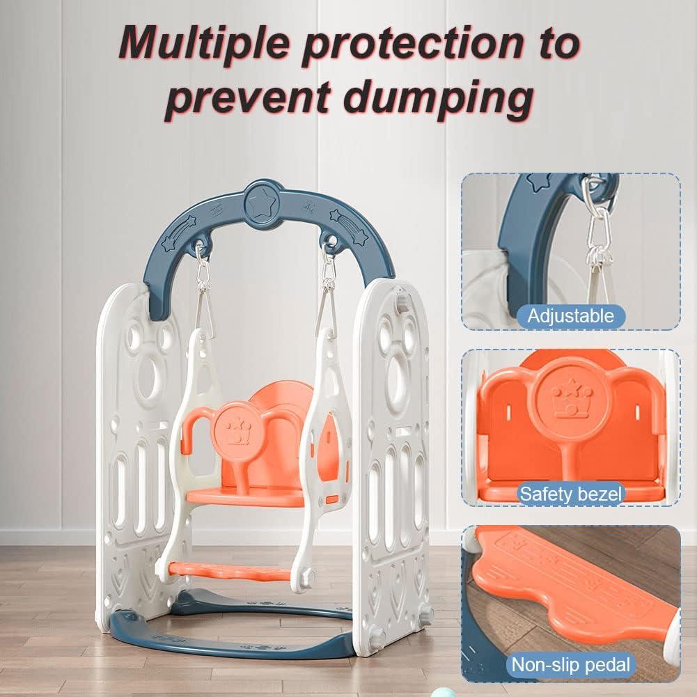 Tobogán Plegable para Niños Monle 179.4x144.8cm Rojo