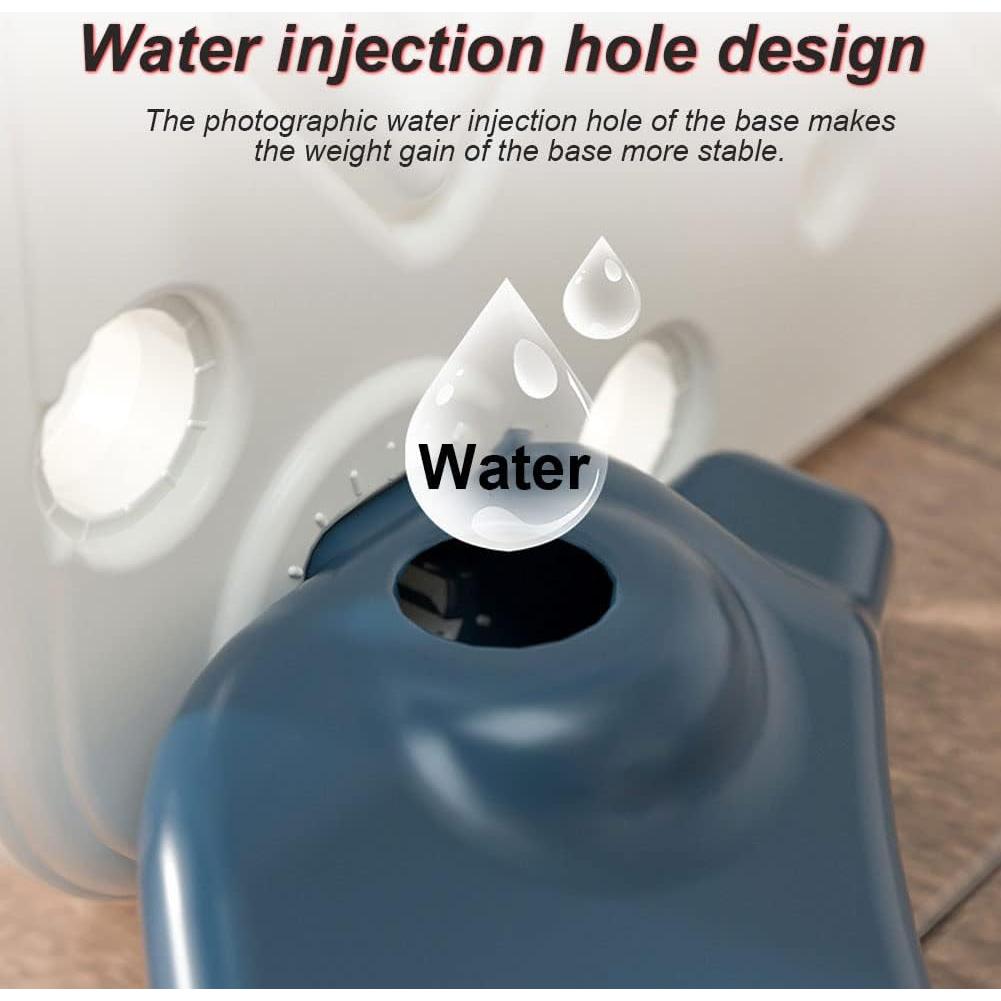 Tobogán Plegable para Niños Monle 179.4x144.8cm Rojo