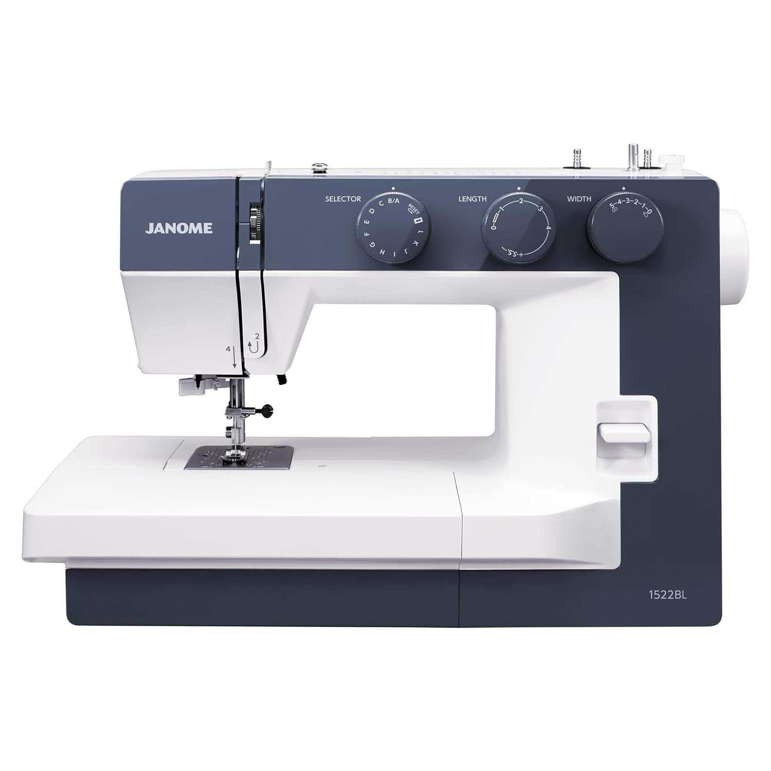 Máquina de Coser Janome 1522BL - 22 Puntadas, 6.5 kg