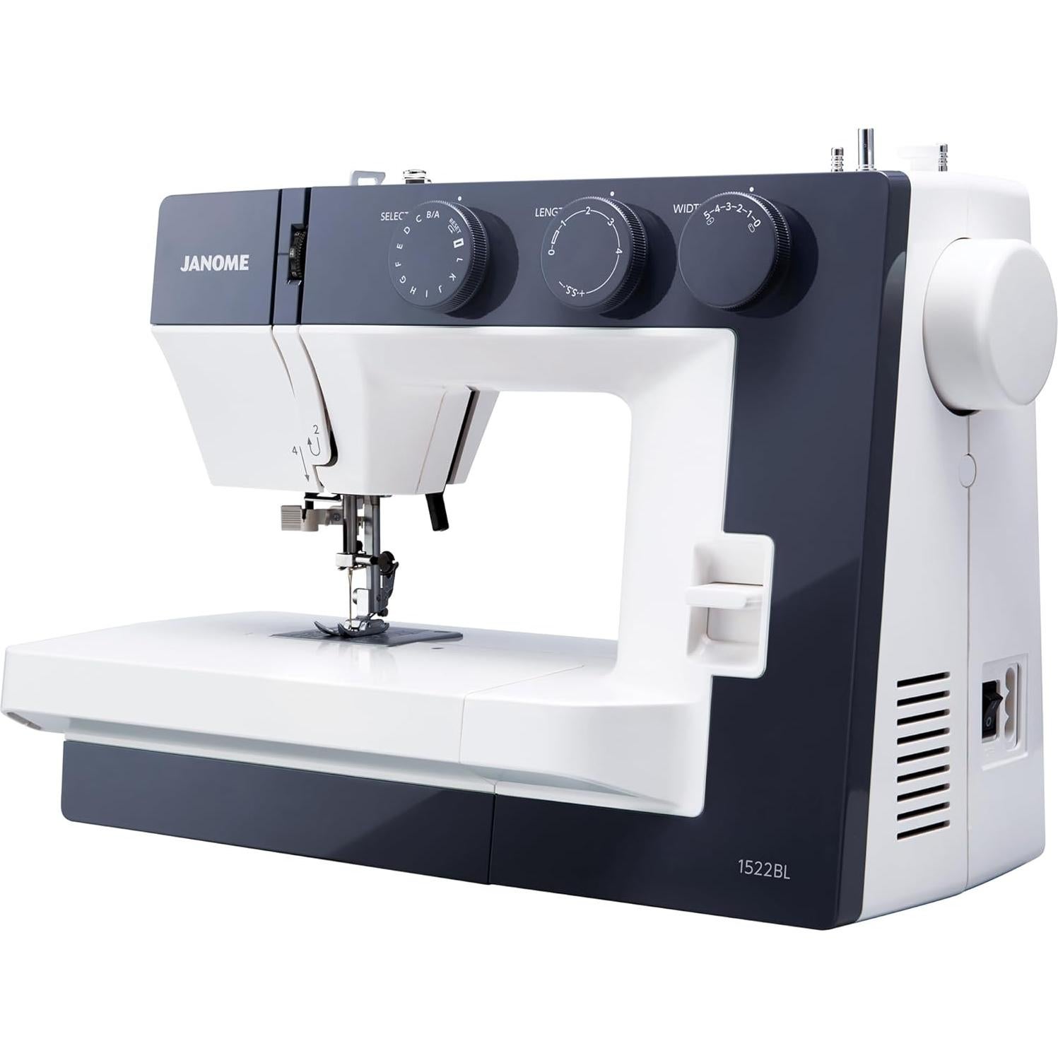 Máquina de Coser Janome 1522BL - 22 Puntadas, 6.5 kg
