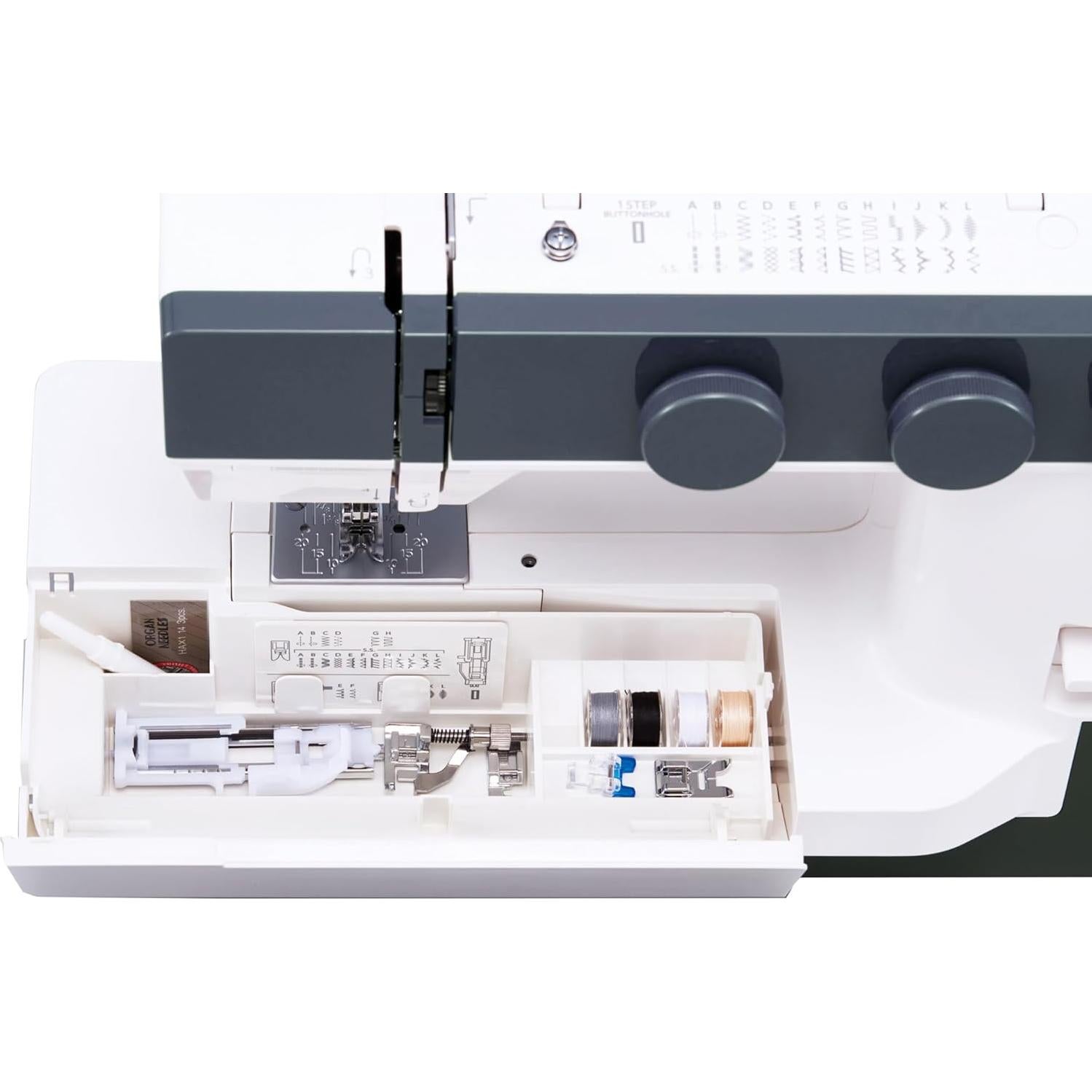 Máquina de Coser Janome 1522BL - 22 Puntadas, 6.5 kg