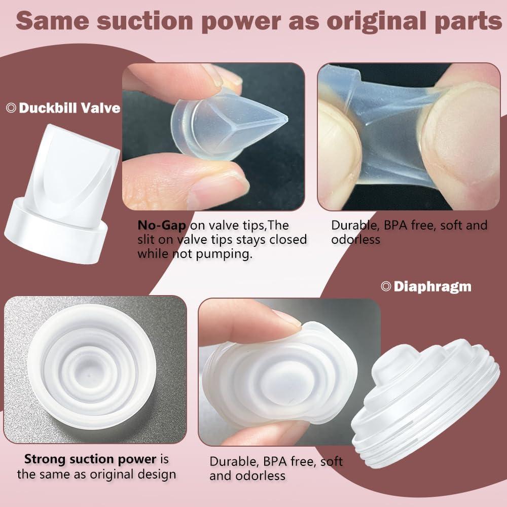 Juego de Taza Colectora IVARONAL para Bomba Momcozy M5 24mm