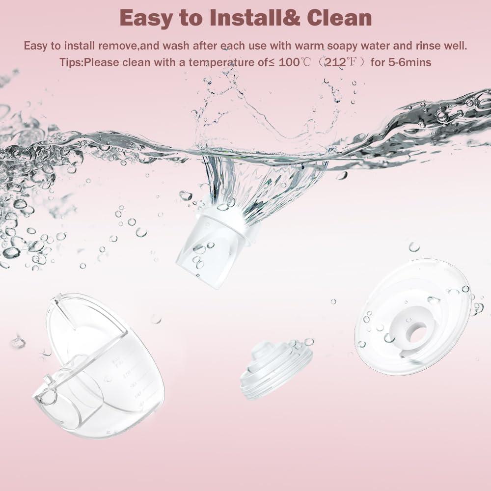 Juego de Taza Colectora IVARONAL para Bomba Momcozy M5 24mm