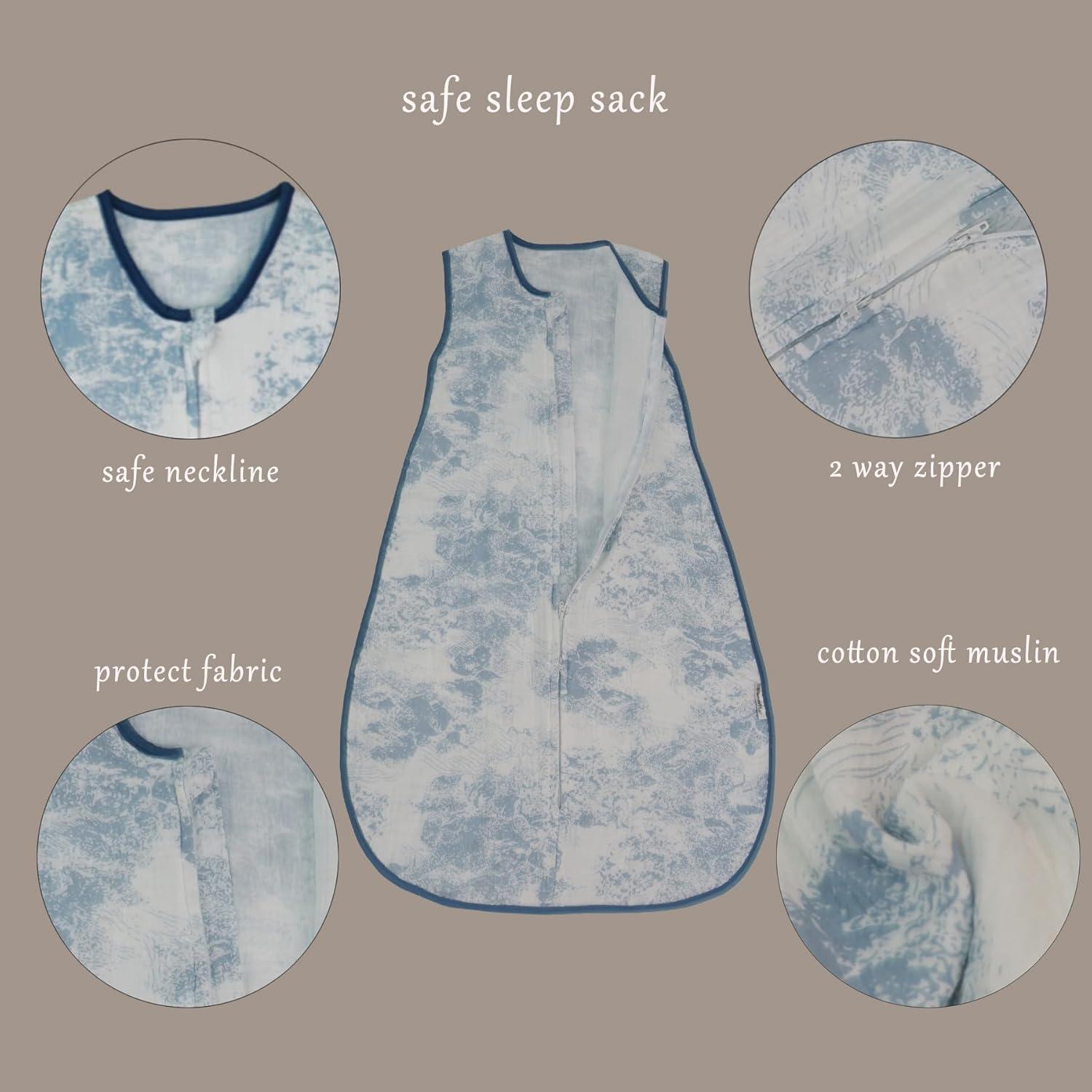 Saco de dormir muselina bloomSTAR 0.5 TOG 18-36 meses