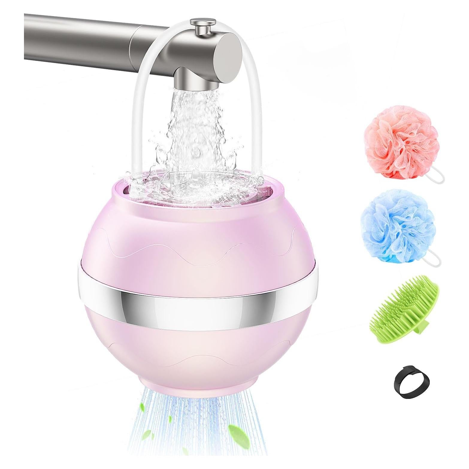 Filtro de Baño MoKo Rosa para Bebés y Adultos, 8 Capas