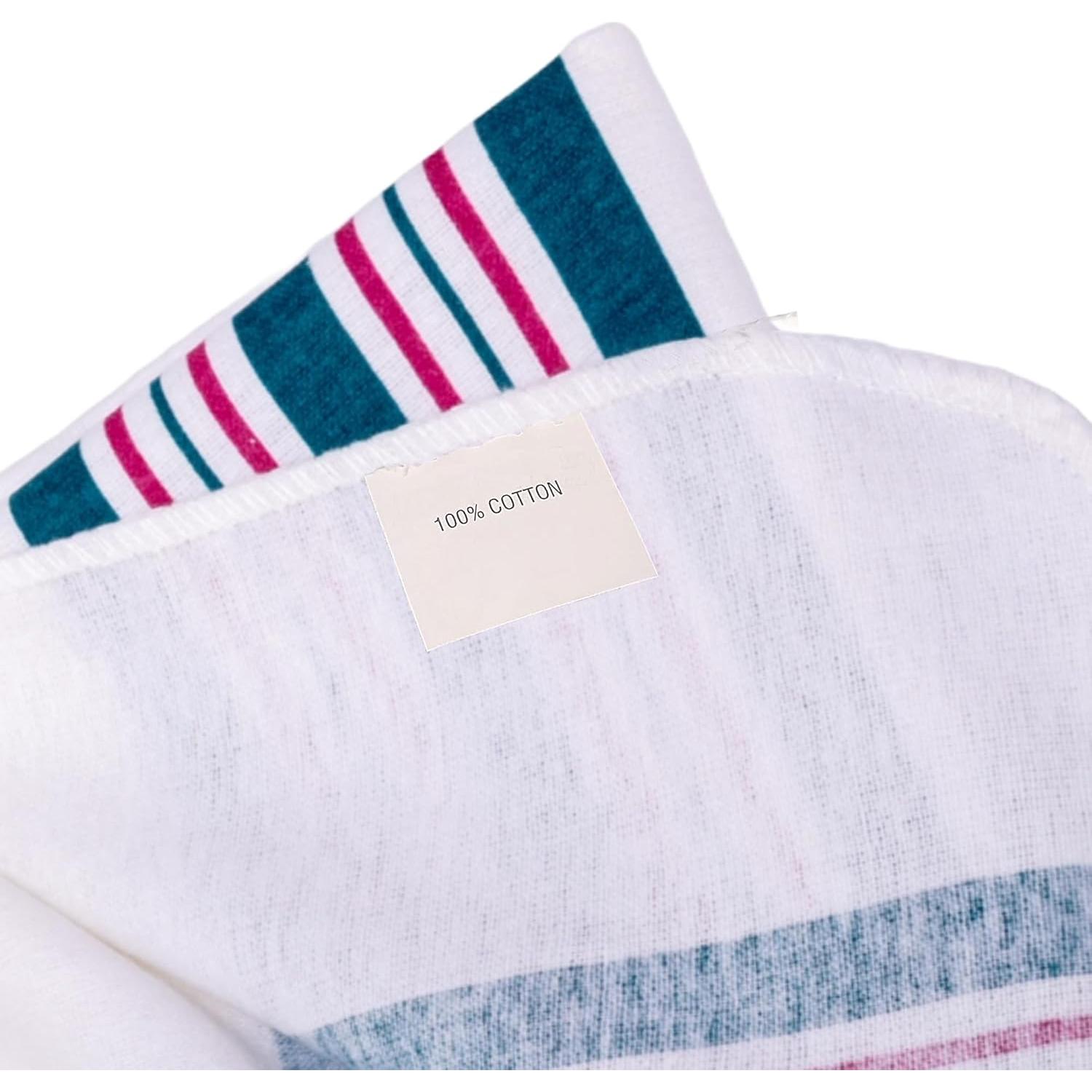 Mantas de Recepción para Bebés Vakly - Paquete de 3 Algodón 100%