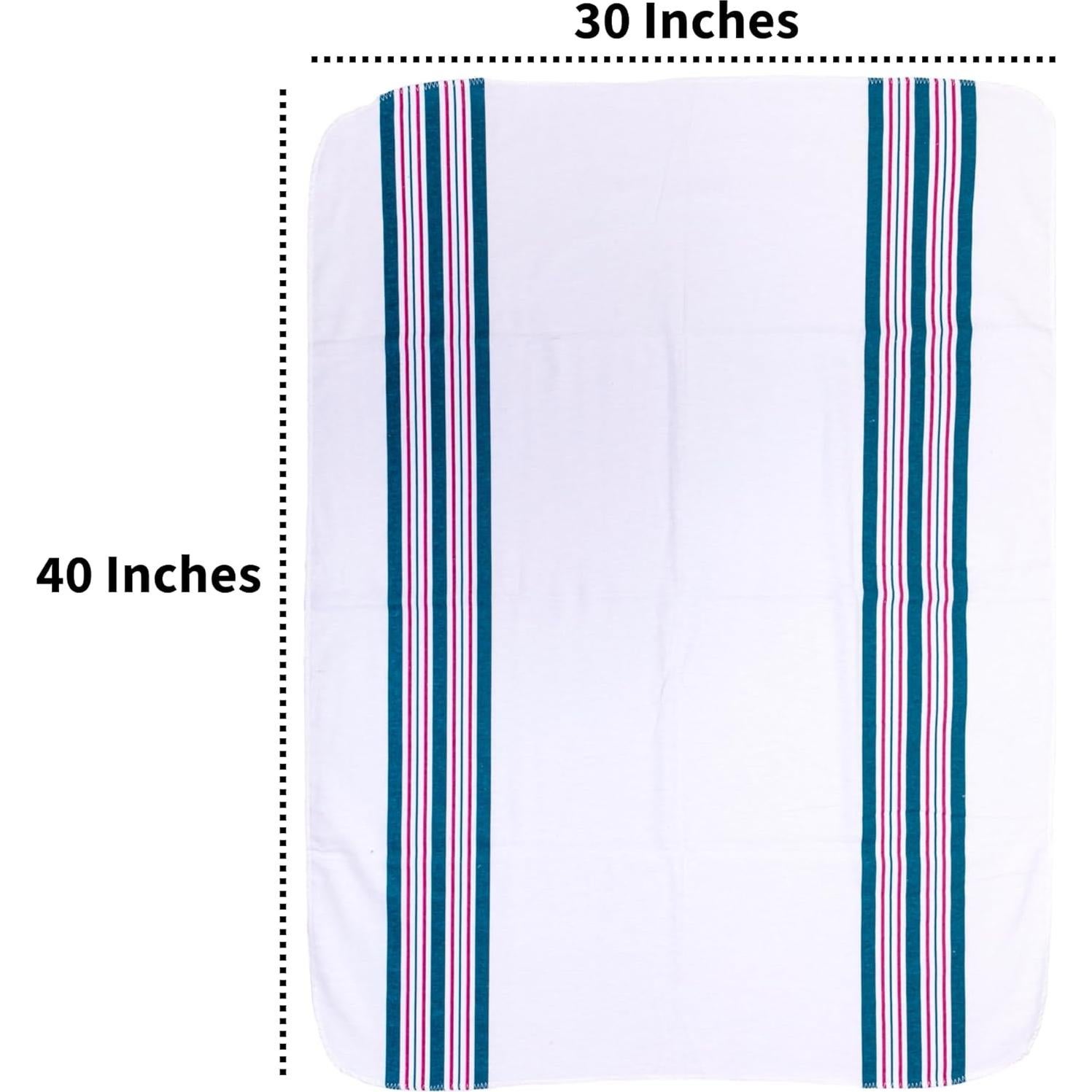 Mantas de Recepción para Bebés Vakly - Paquete de 3 Algodón 100%