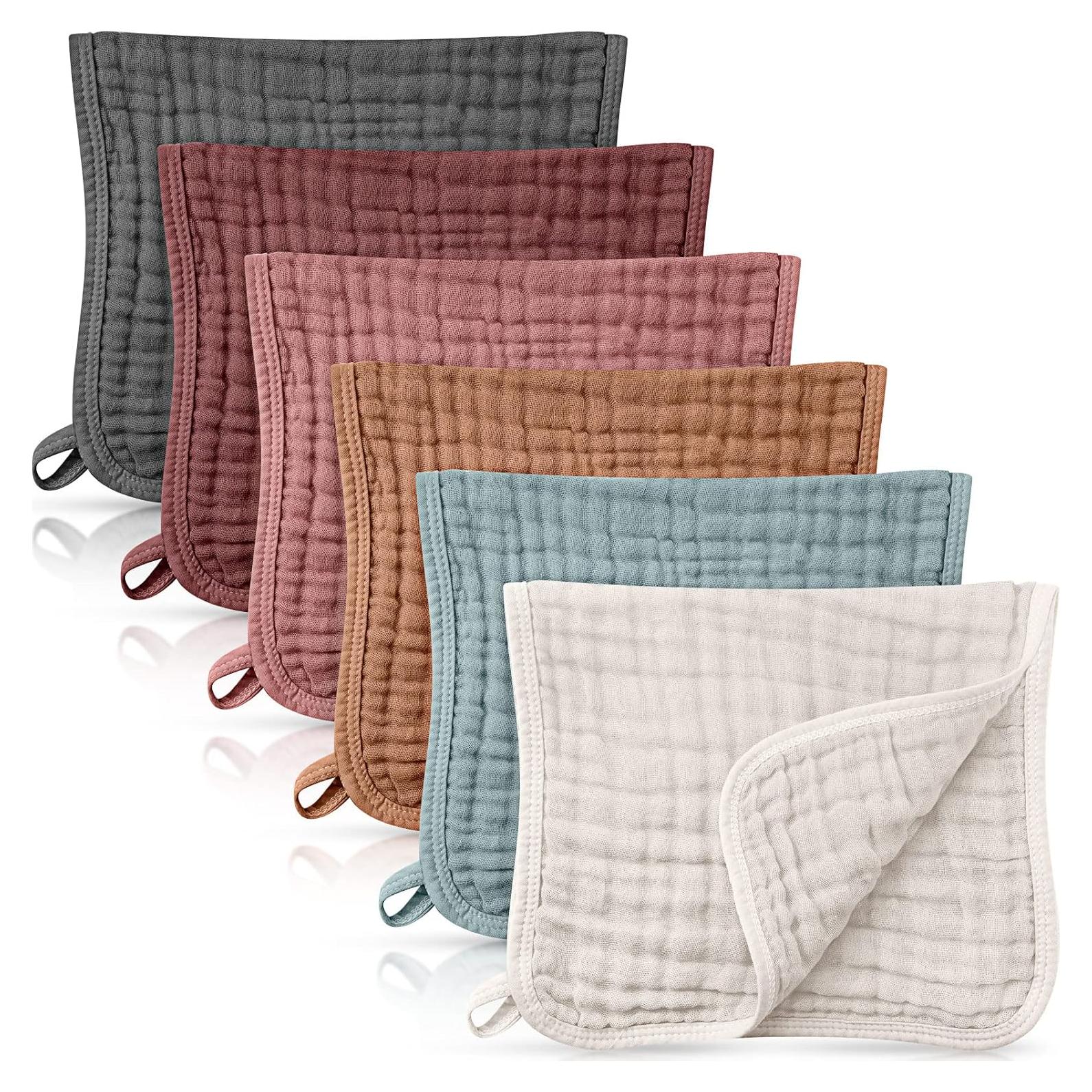 Paños de Muselina para Eructos Irenare 6 Piezas 50.8x25.4cm