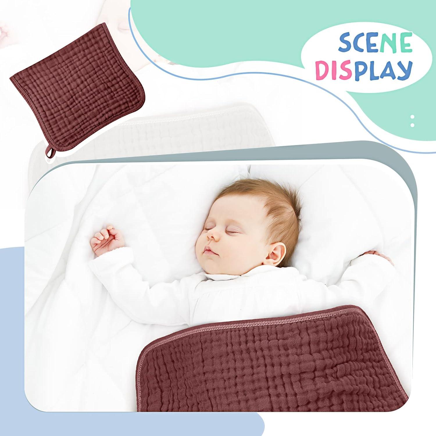 Paños de Muselina para Eructos Irenare 6 Piezas 50.8x25.4cm