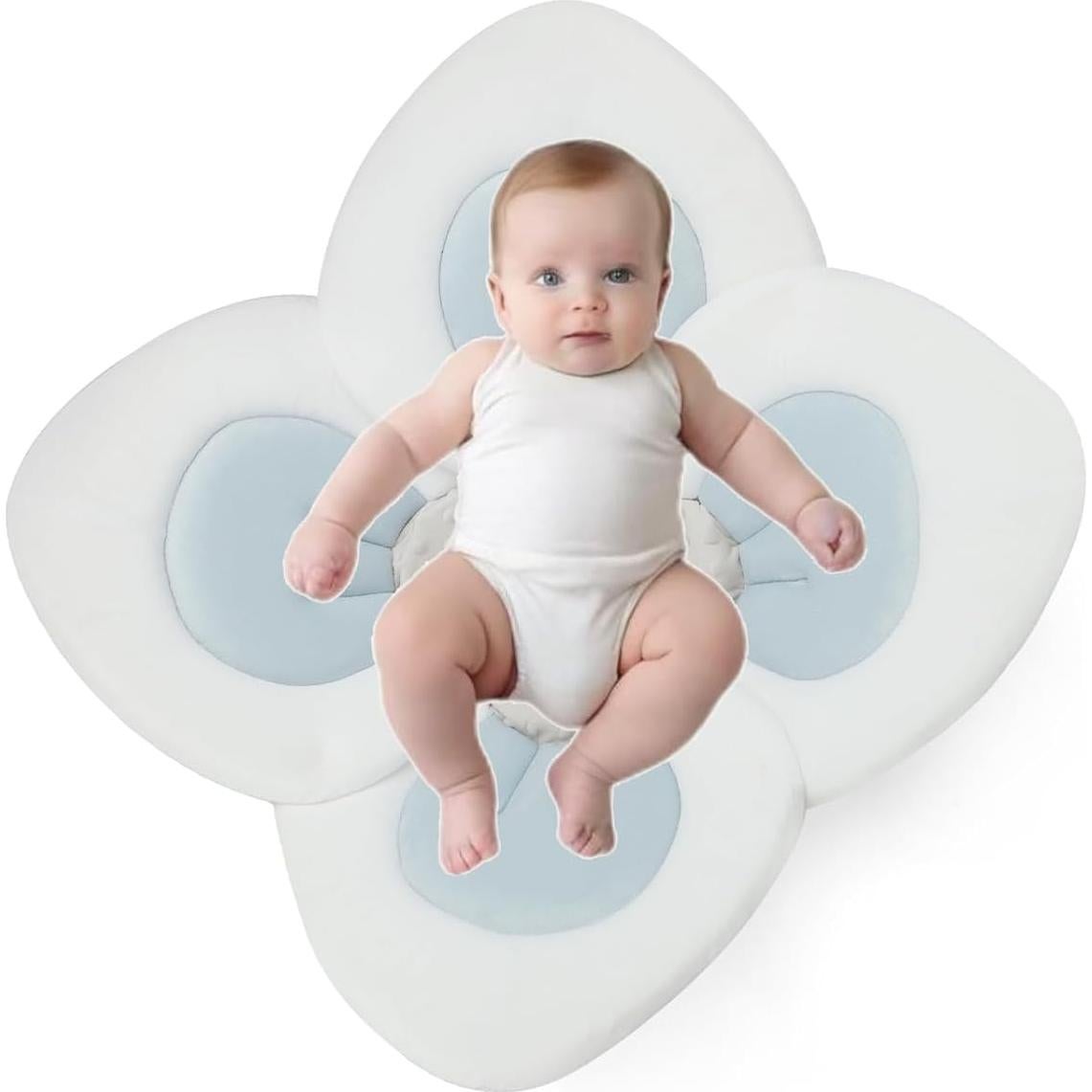 Almohadilla de Baño para Bebés PandaEar - Azul, Lavable