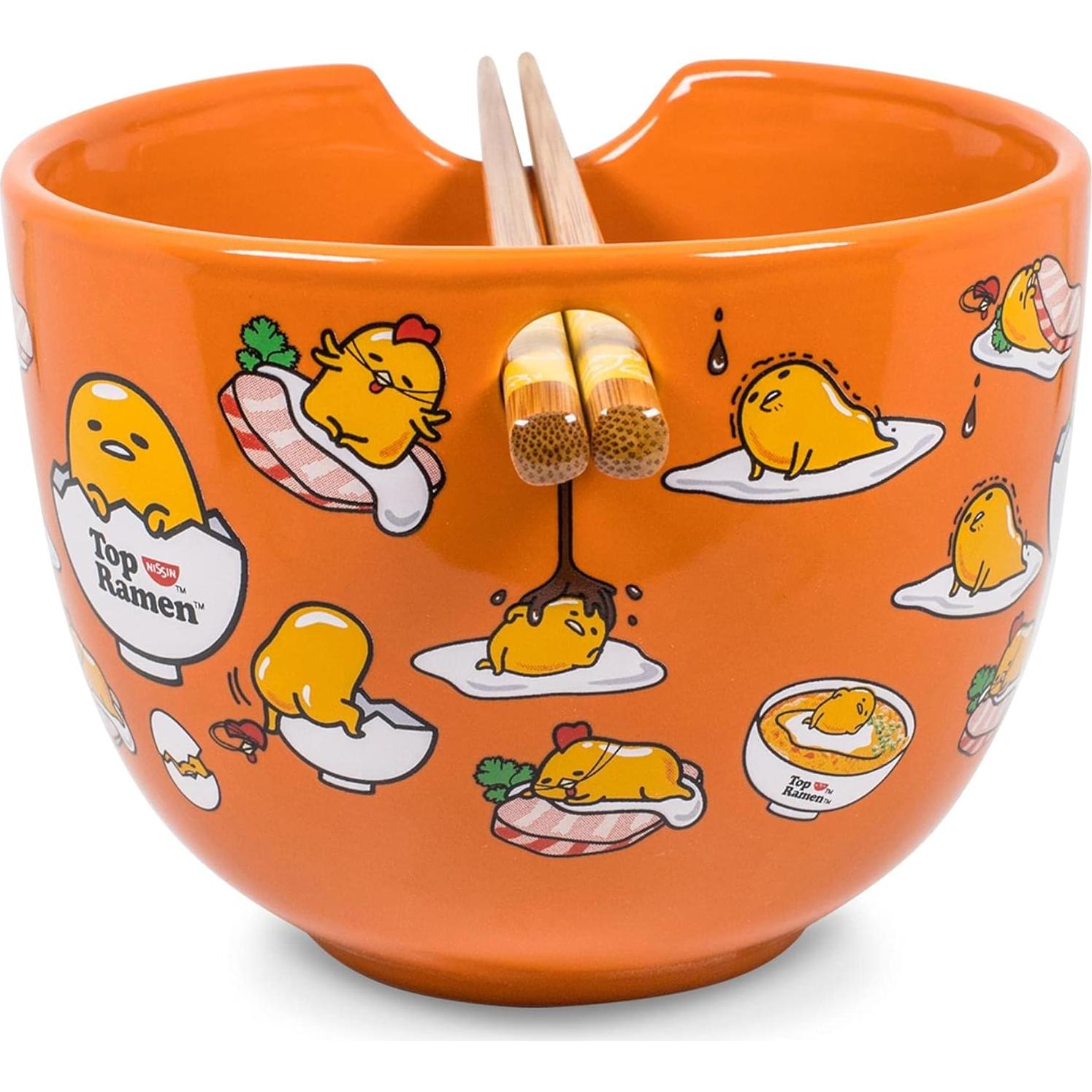 Juego de Vajilla de Cerámica Gudetama | Tazón Ramen 590 ml