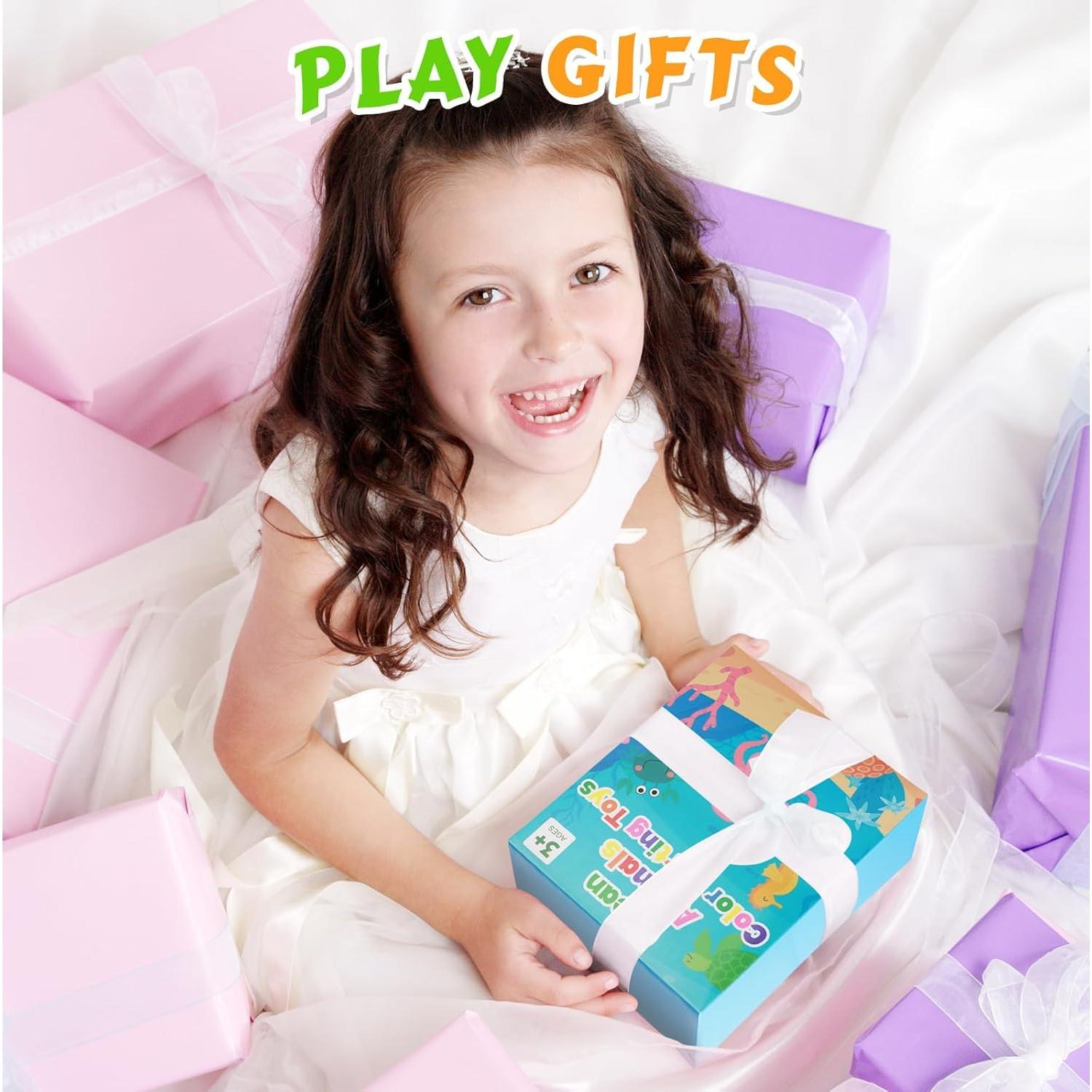 Juguete Sensorial de Clasificación de Colores Hopihy Cangrejos