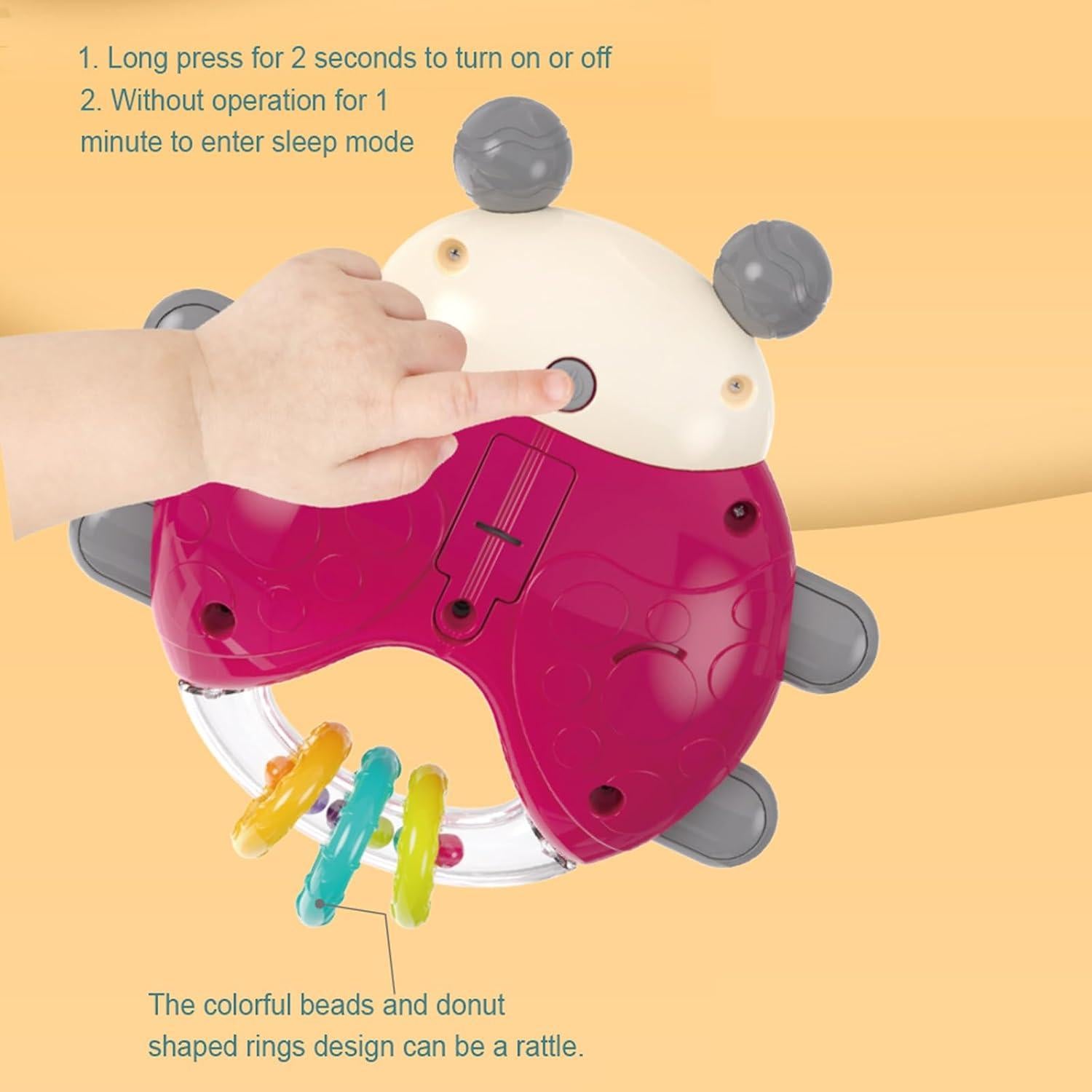 Juguete Musical de Mariquita Goodway para Bebés 6M-4A