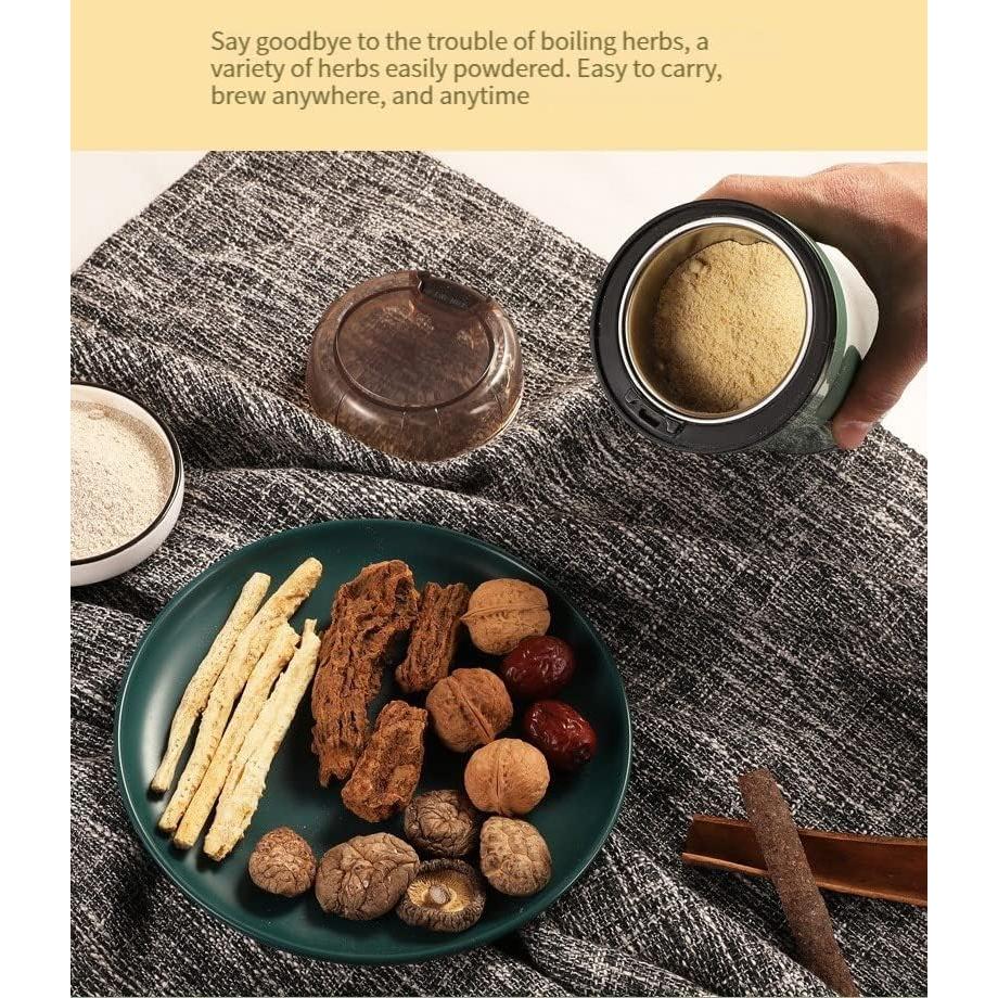 Molinillo Eléctrico GTUOXIES 150W Acero Inoxidable Negro