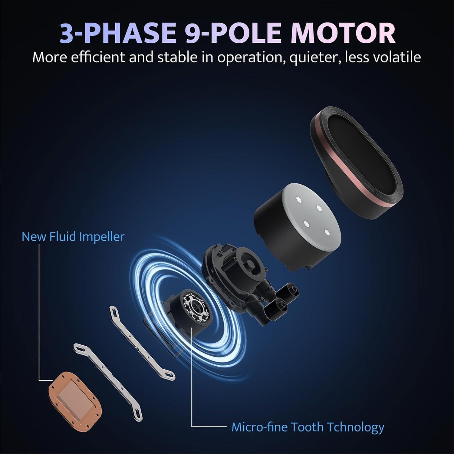 Enfriador de CPU Líquido darkFlash DH360D AIO 360mm ARGB