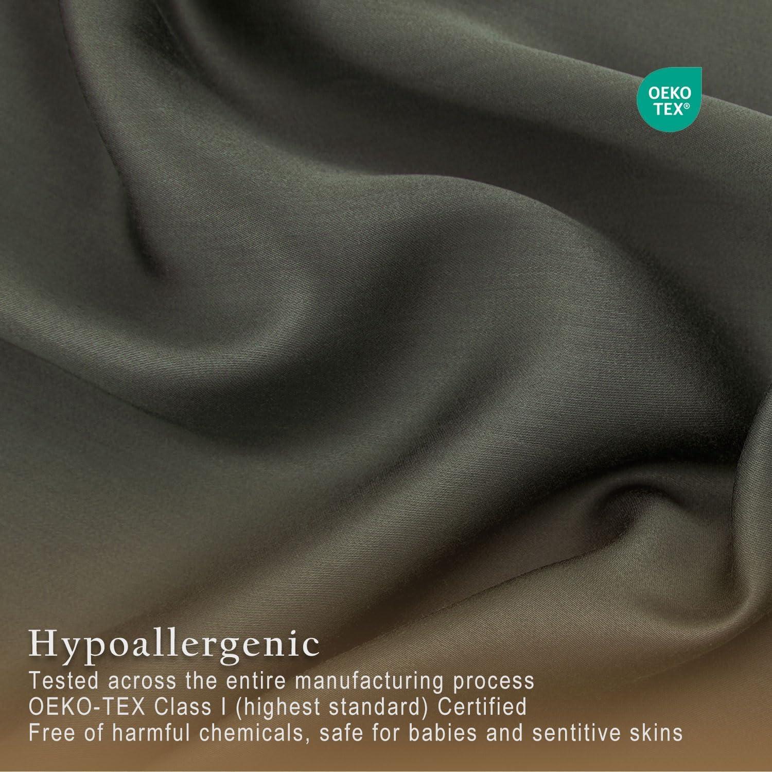 Juego de Sábanas de Enfriamiento TOSMO - 100% Viscosa de Bambú