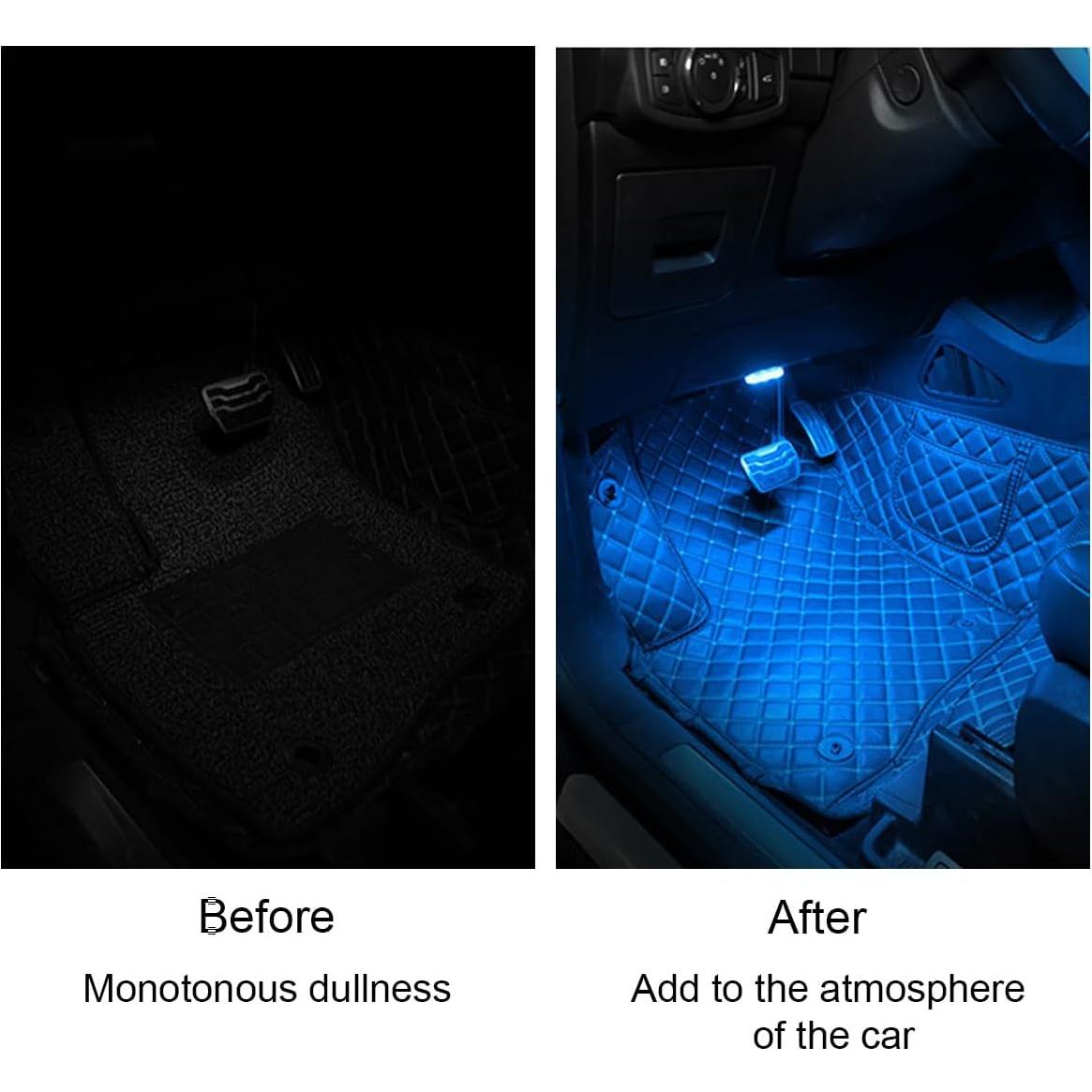 Luces LED Inalámbricas JOYCOURT para Interior de Auto 2PCS