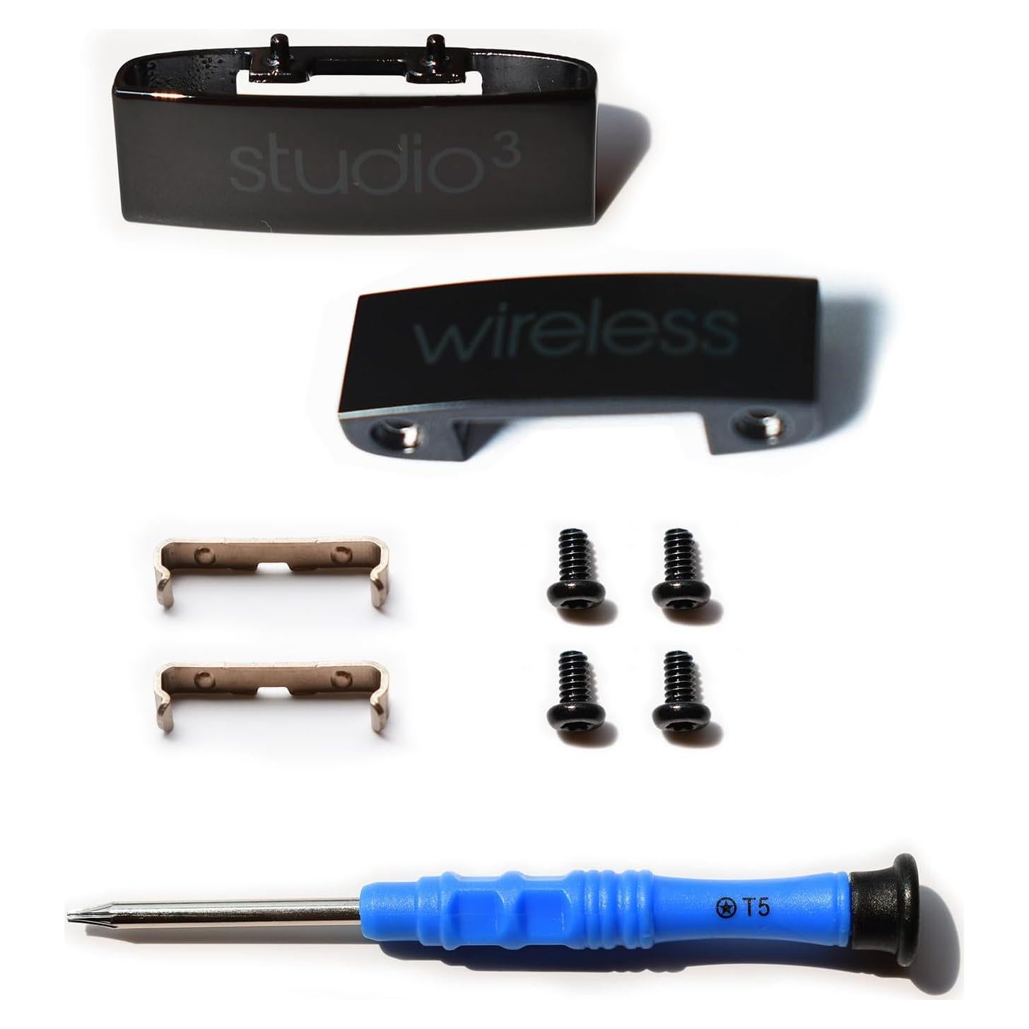 Studio 3 Hinge - Replacement Parts for Beats Studio 3 (A1914) and Studio Pro (A2924) Headphones(Black)