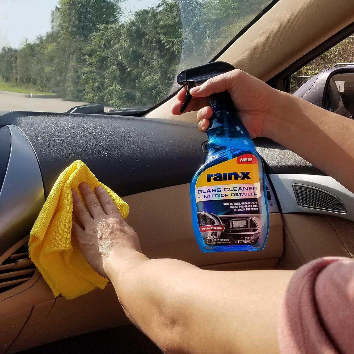 Limpiador de Cristales y Detallador Rain-X 680ml - Sin Rayas