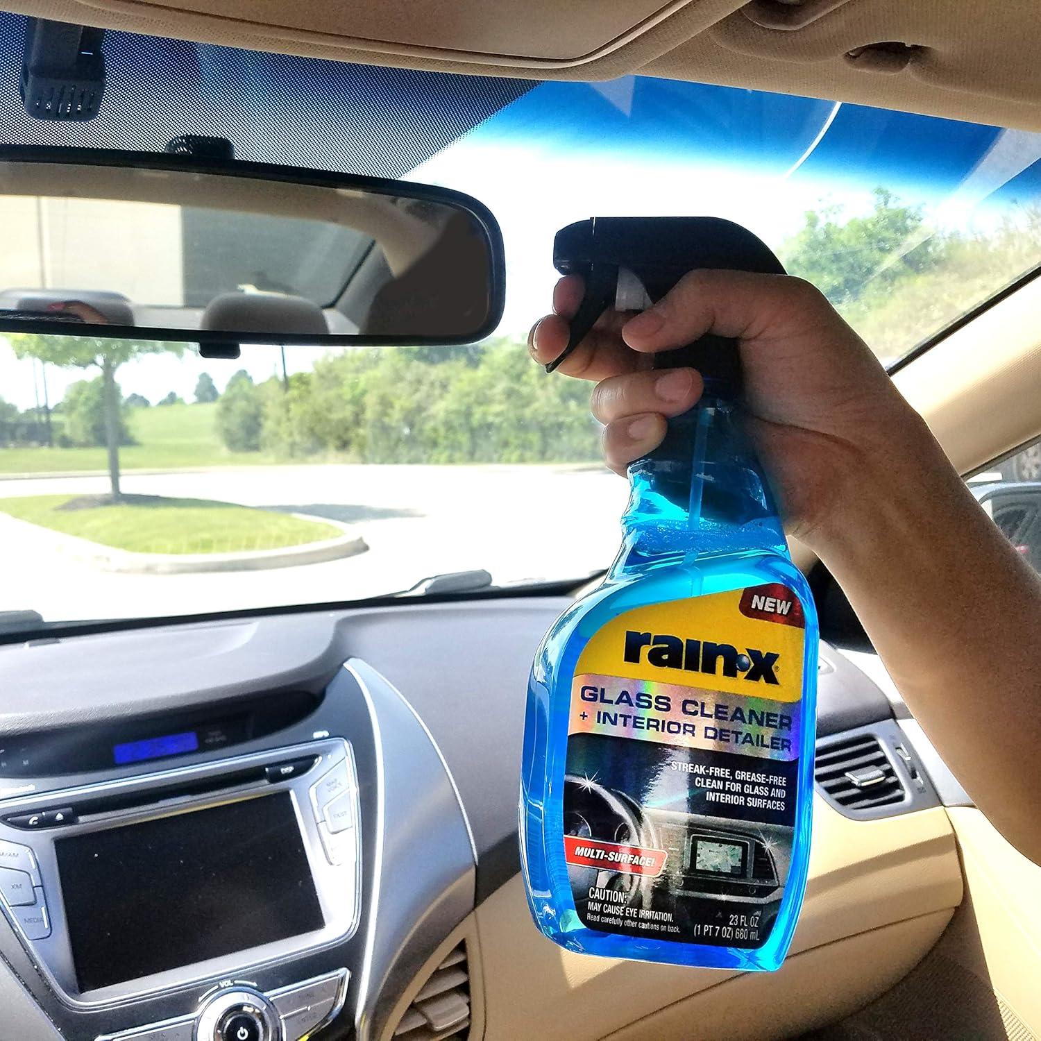 Limpiador de Cristales y Detallador Rain-X 680ml - Sin Rayas