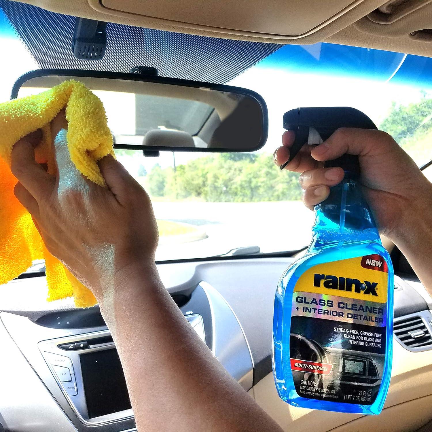 Limpiador de Cristales y Detallador Rain-X 680ml - Sin Rayas