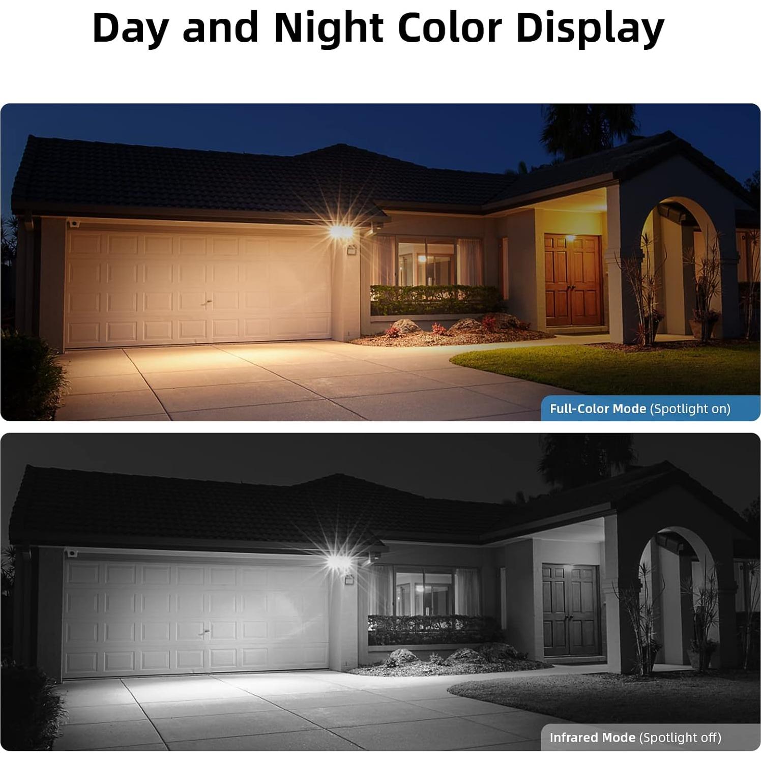 Cámara de Seguridad AOSU 2K Inalámbrica Exterior IP66