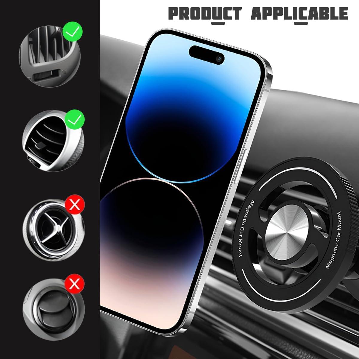 Soporte Magnético para Teléfono de Coche Sandfren 360° Ajustable