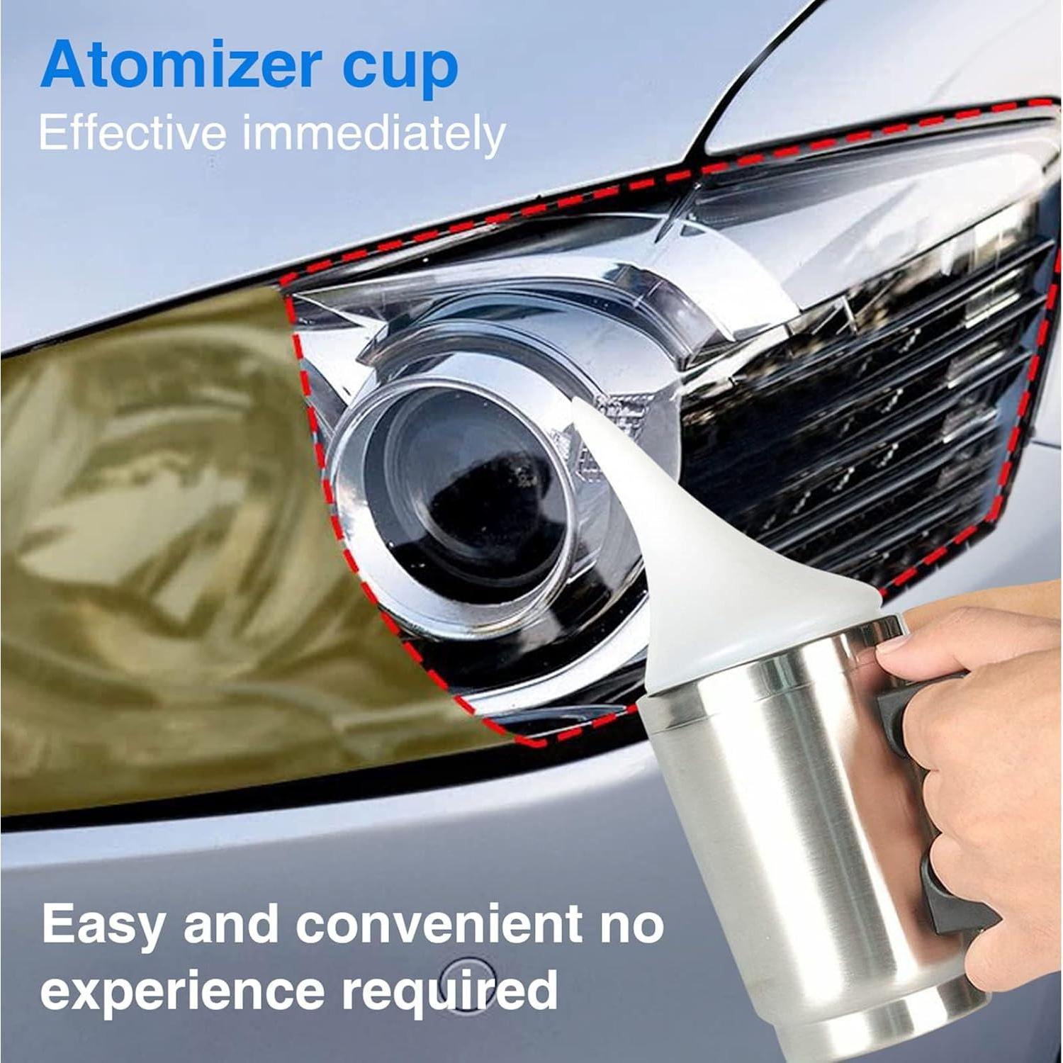 Kit de Reparación de Faros TUTOOLS 100ml - Pulido y Restauración