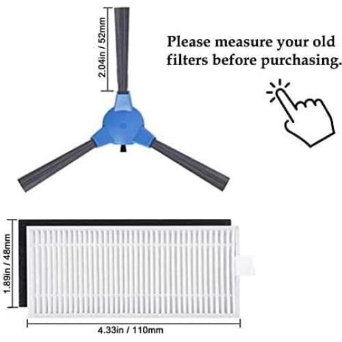 Piezas de Repuesto Kyvol Cybovac E20 E30 E31 Filtros y Cepillos