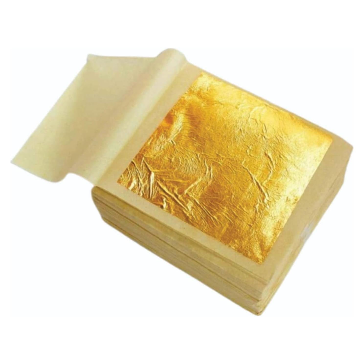 Hoja de oro comestible 24K Gold Leaf 50mm - 5 Pcs