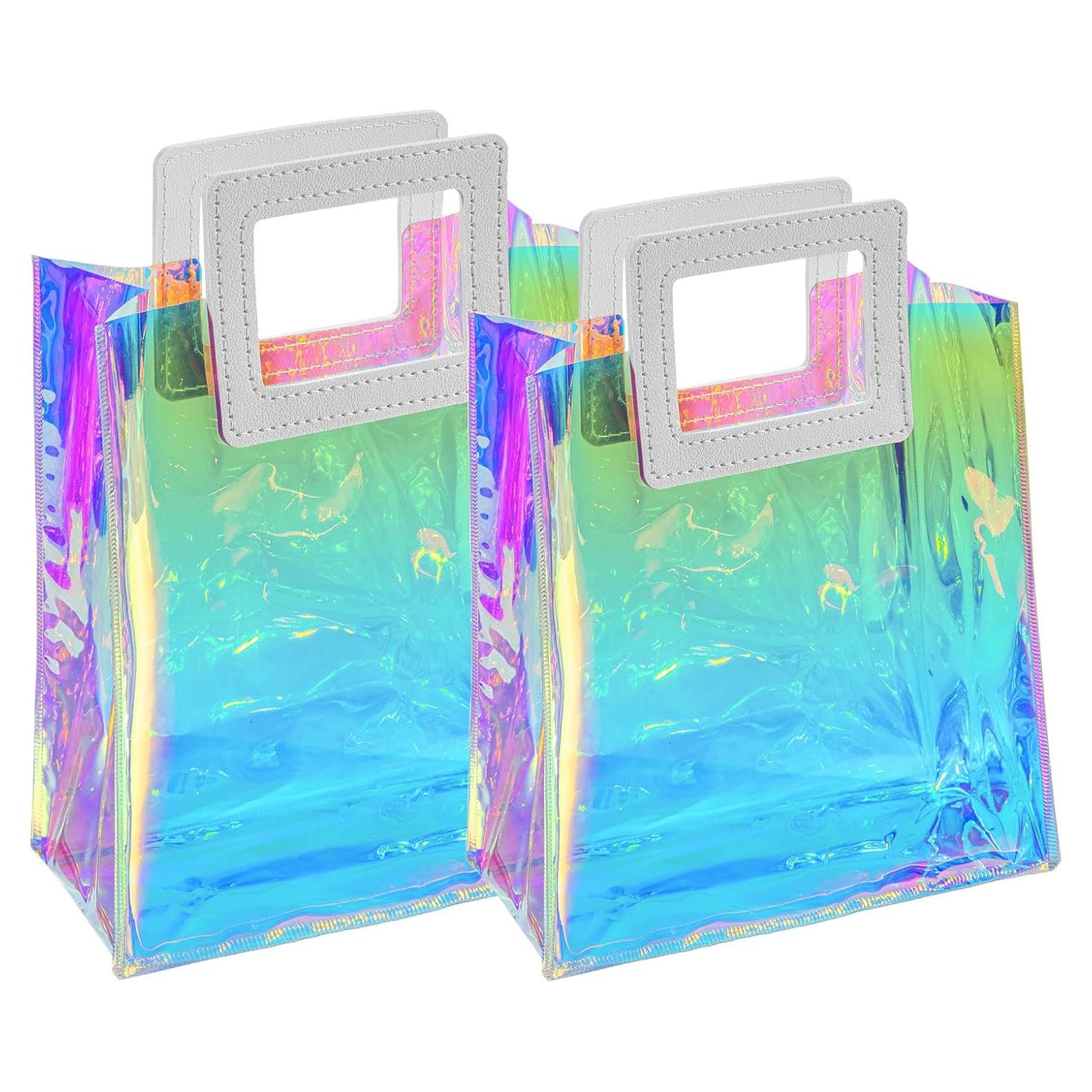 Bolsas de Regalo Holográficas Caleihd 20.1x18cm 2 Piezas