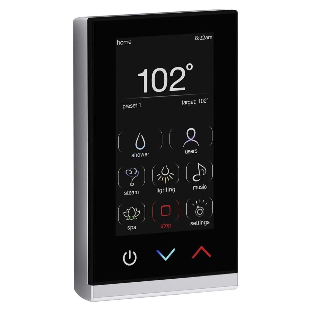 Interfaz Digital de Ducha Táctil KOHLER DTV+ Negro