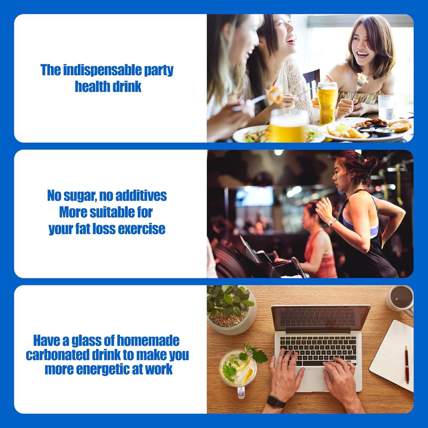 Cilindro de CO2 60L SPOZER para SodaMaker - 2 unidades