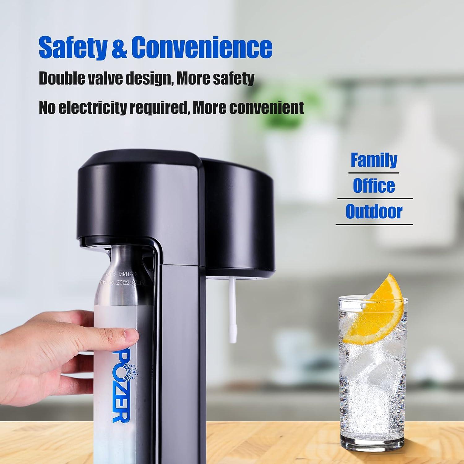 Cilindro de CO2 60L SPOZER para SodaMaker - 2 unidades