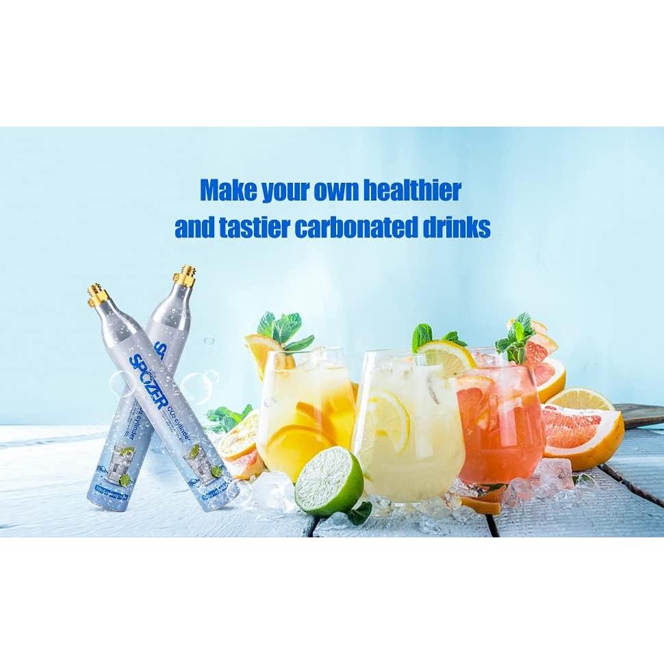 Cilindro de CO2 60L SPOZER para SodaMaker - 2 unidades