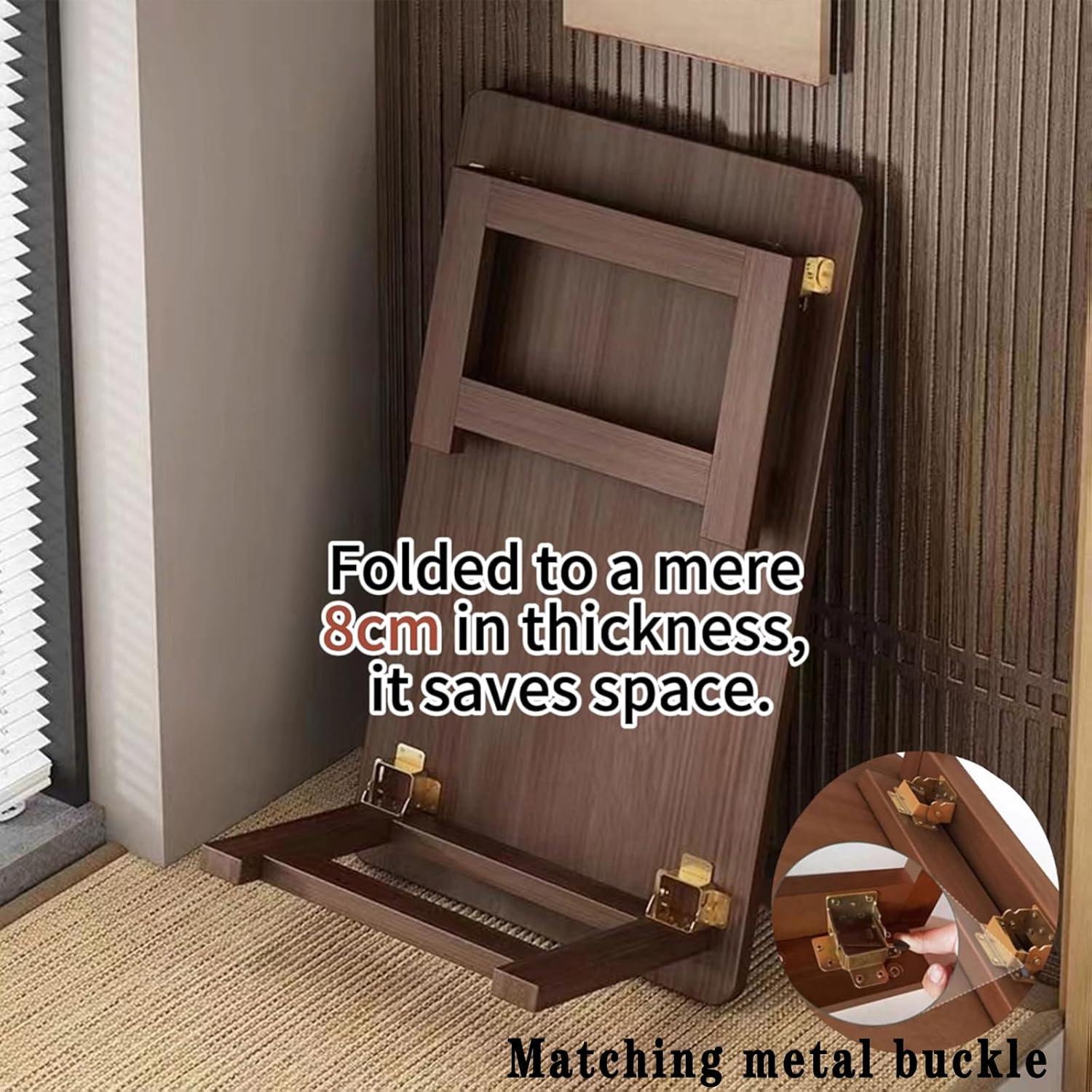 Mesa de Piso Plegable Japonesa YHGSYXL 100x50x35 cm Bambú