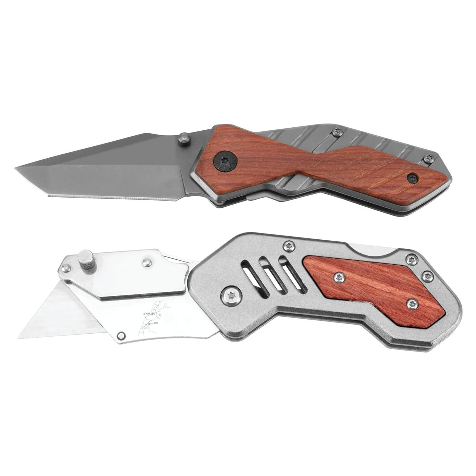 Juego de Cuchillos de Bolsillo Performance Tool W9373 2 Piezas