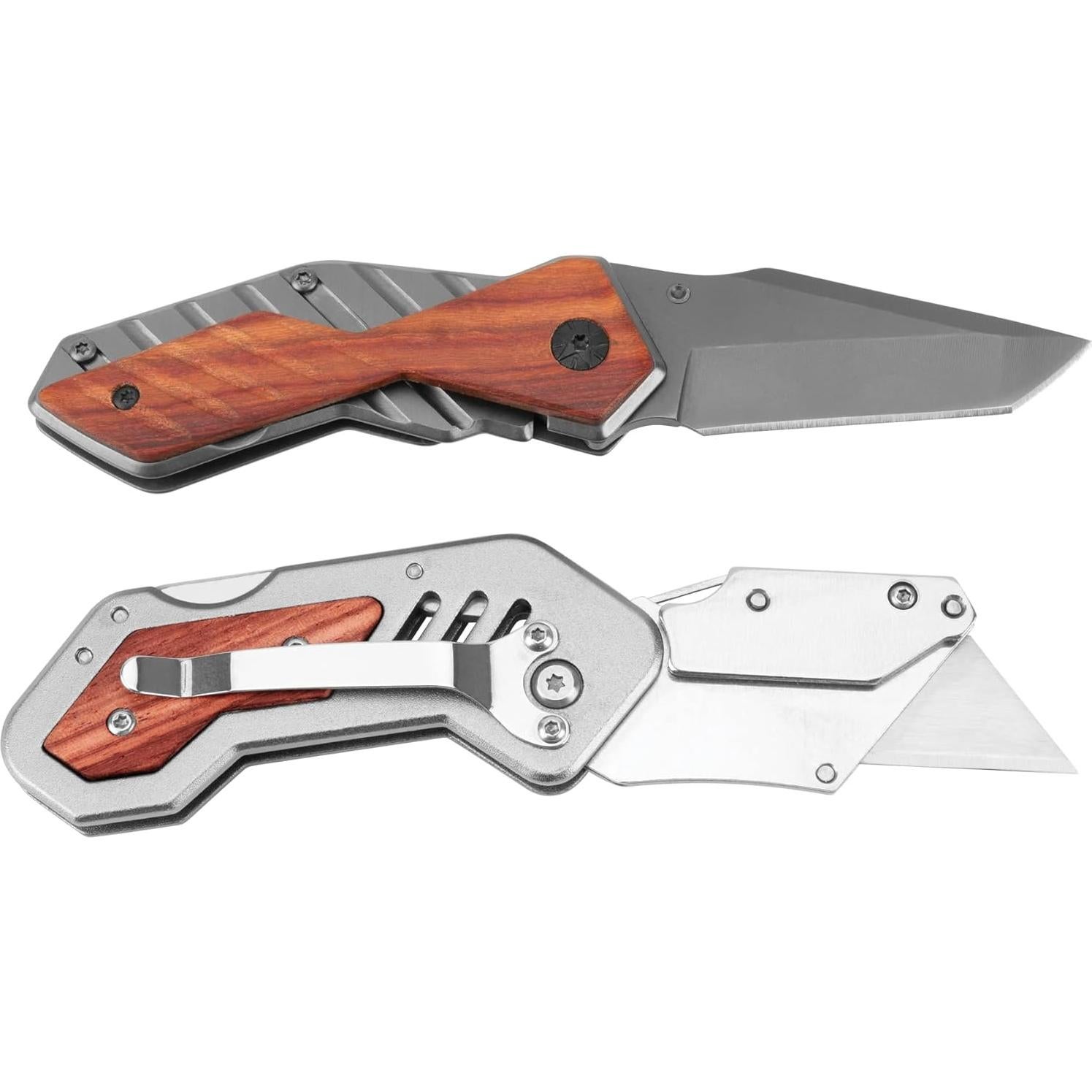 Juego de Cuchillos de Bolsillo Performance Tool W9373 2 Piezas