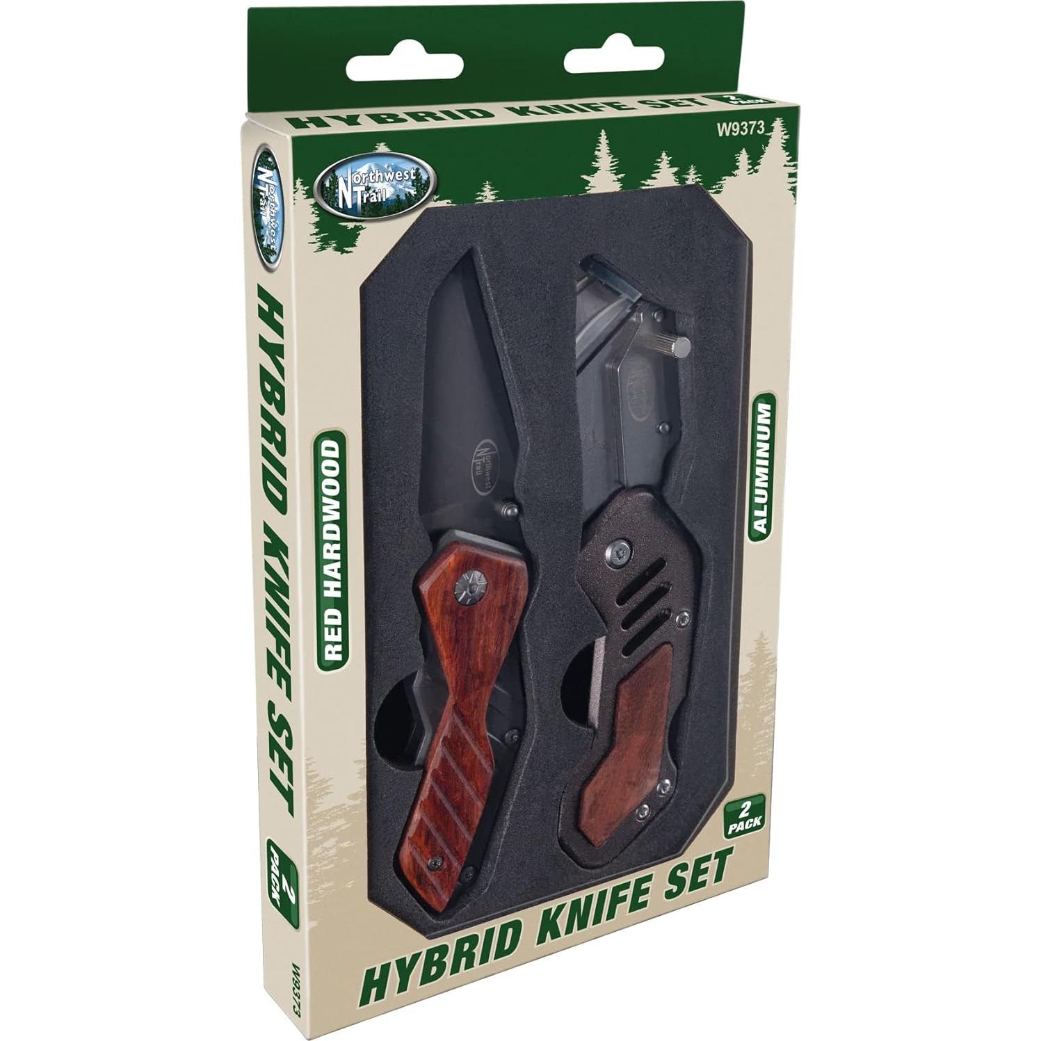 Juego de Cuchillos de Bolsillo Performance Tool W9373 2 Piezas