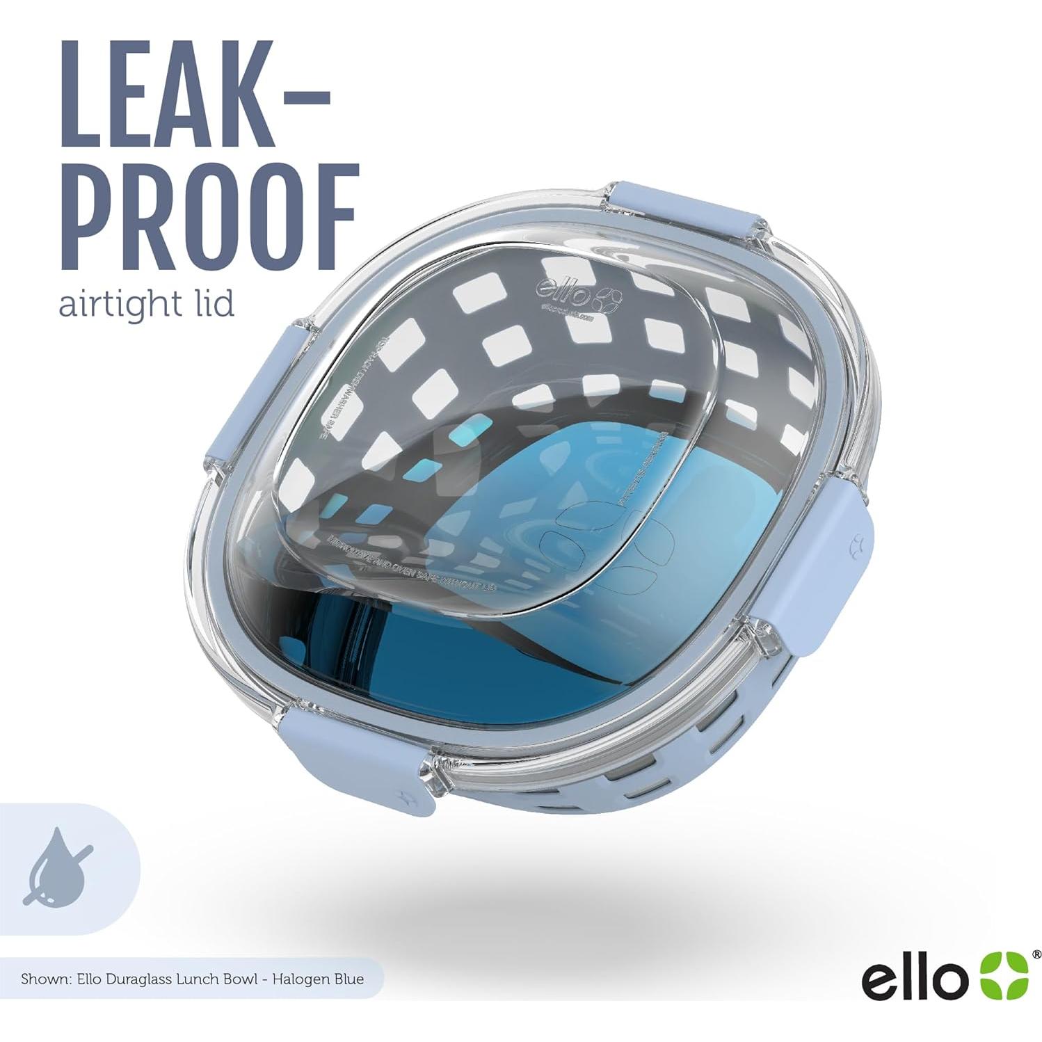 Contenedor de Almuerzo Ello Duraglass 5 Tazas Hermético