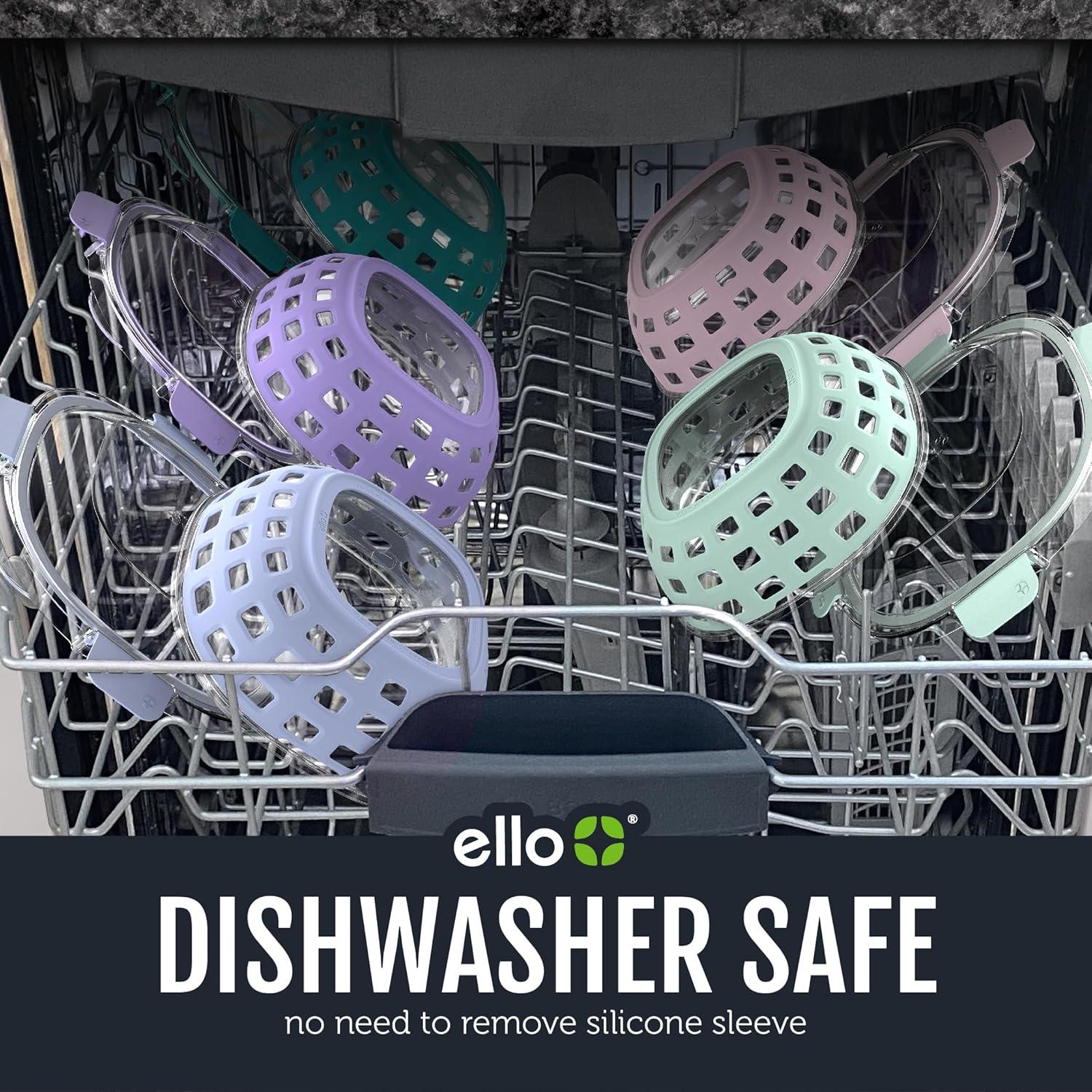 Contenedor de Almuerzo Ello Duraglass 5 Tazas Hermético