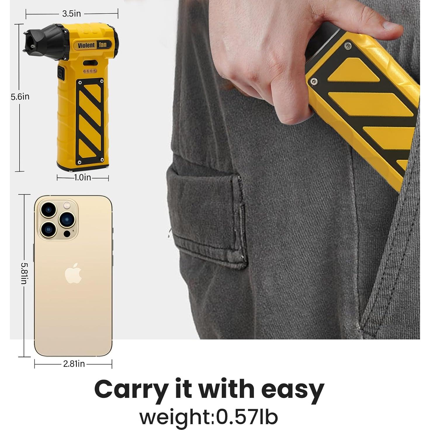 Soplador de Aire Comprimido SANYCASA SC-AD-VF-YW 180,000 RPM