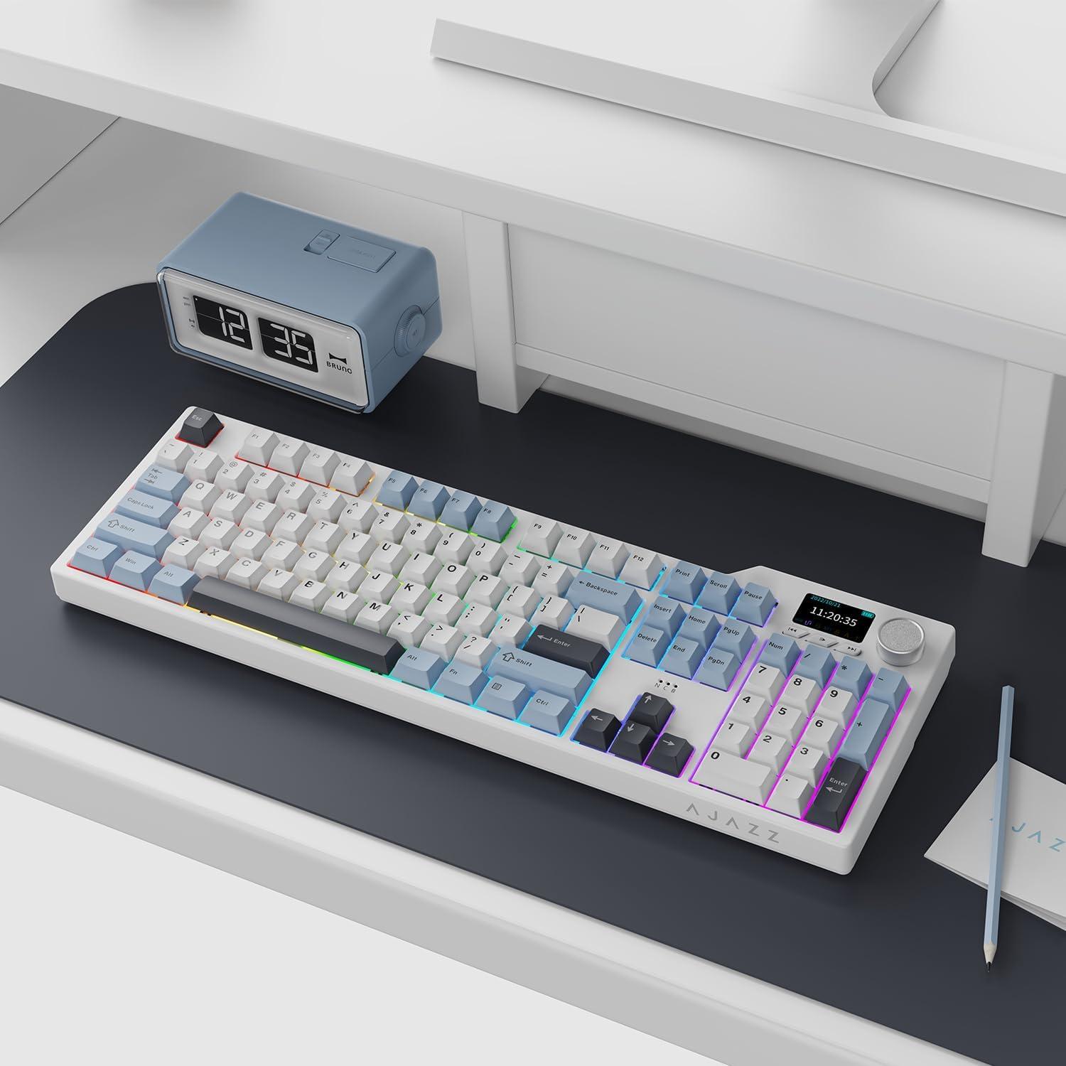 Teclado Mecánico Gaming DAIDAI AK35I V3 Hot Swap RGB 8000mAh